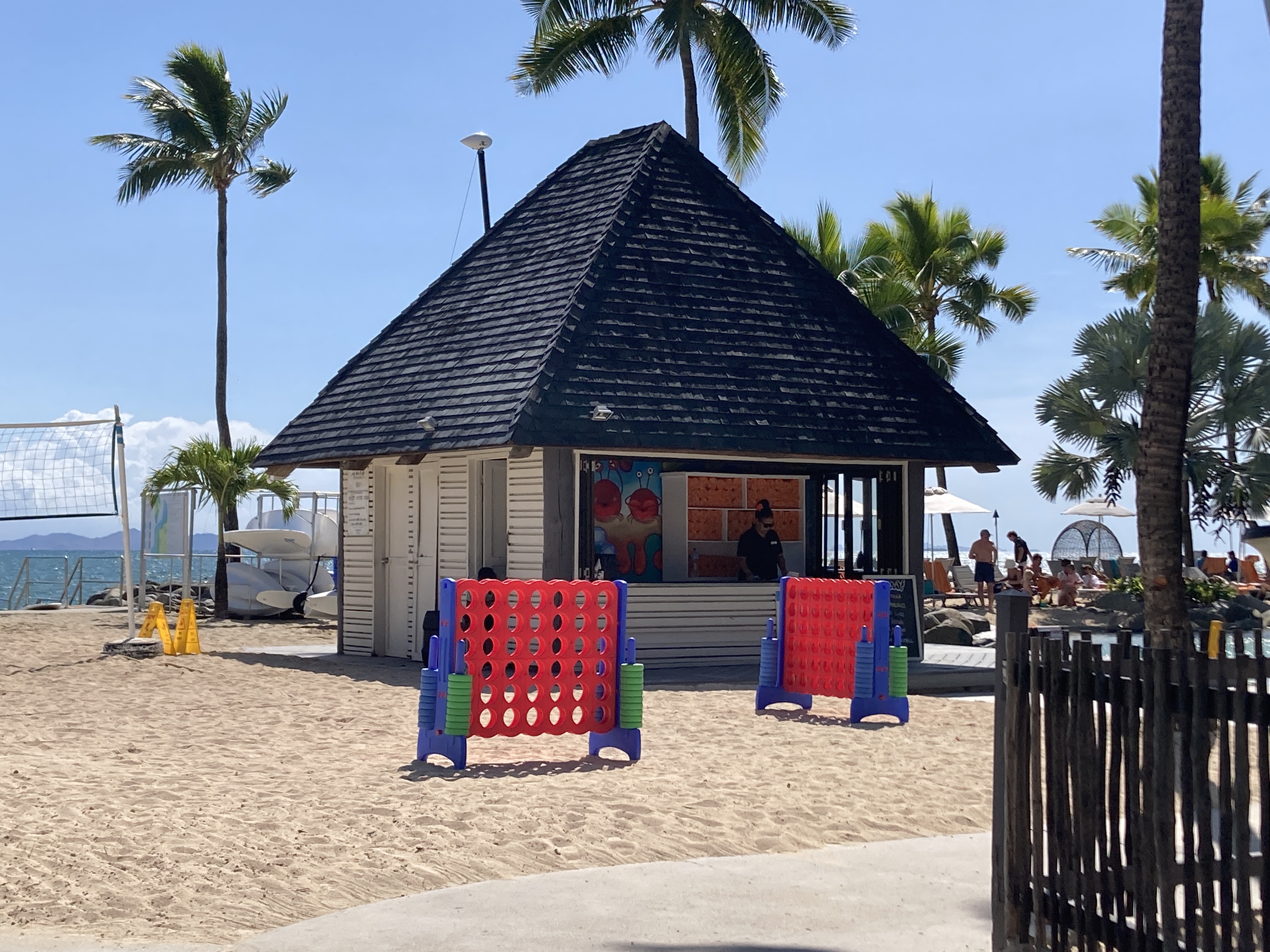 Sheraton Fiji Golf and Beach Resort activity and towel hut