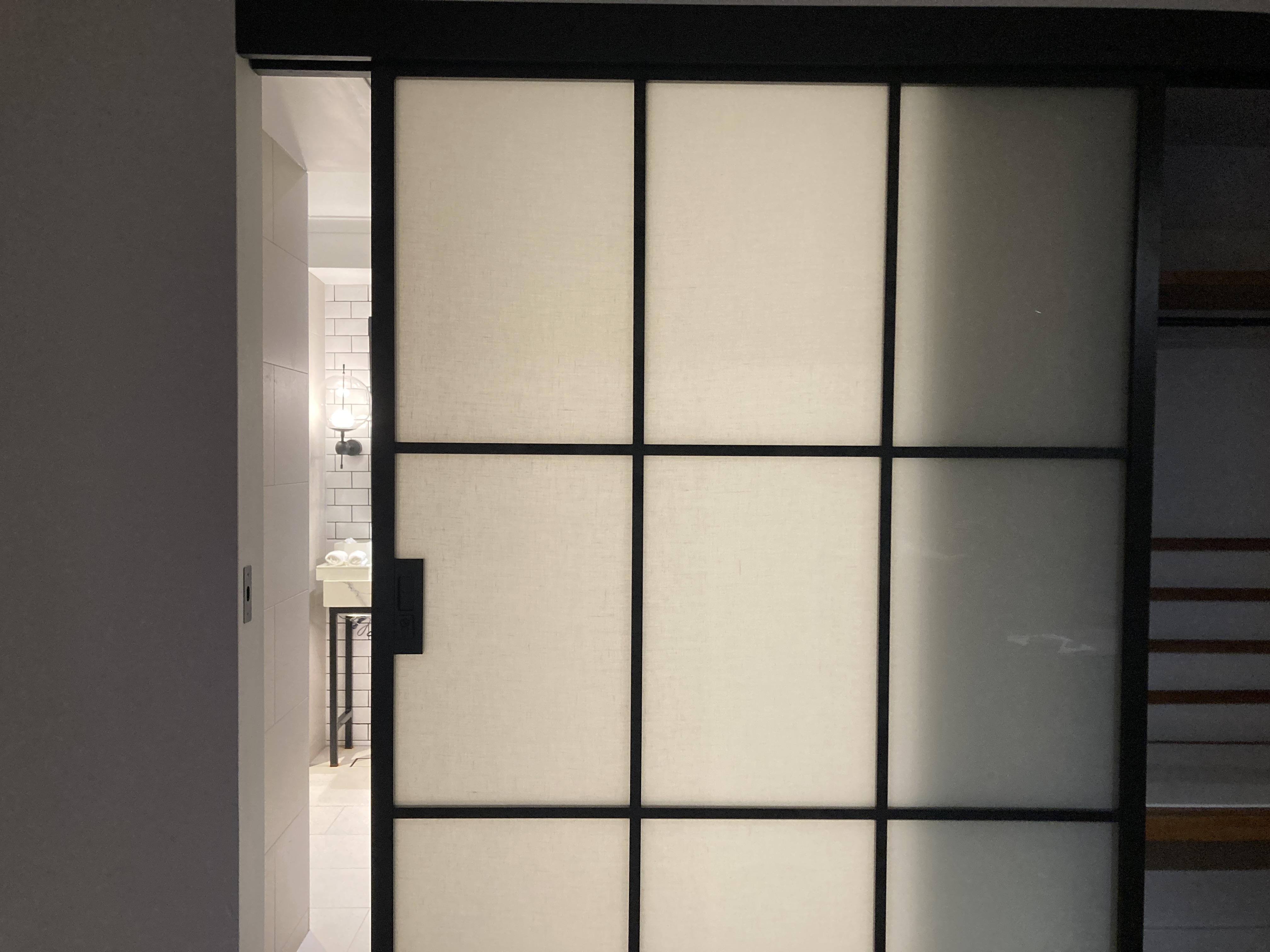 Sheraton Fiji Golf and Beach Resort bathroom sliding door