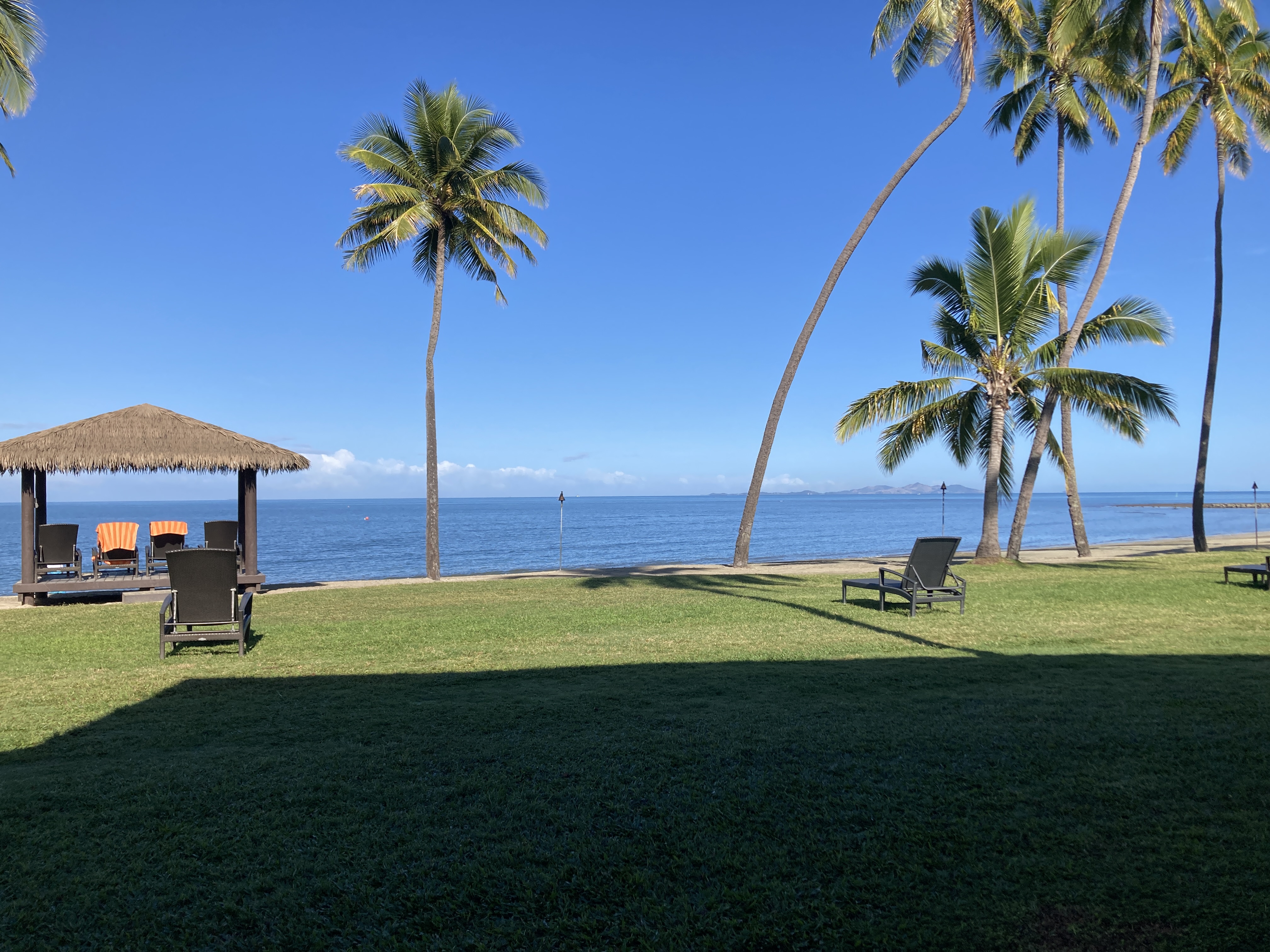 Sheraton Fiji Golf and Beach Resort view from my patio
