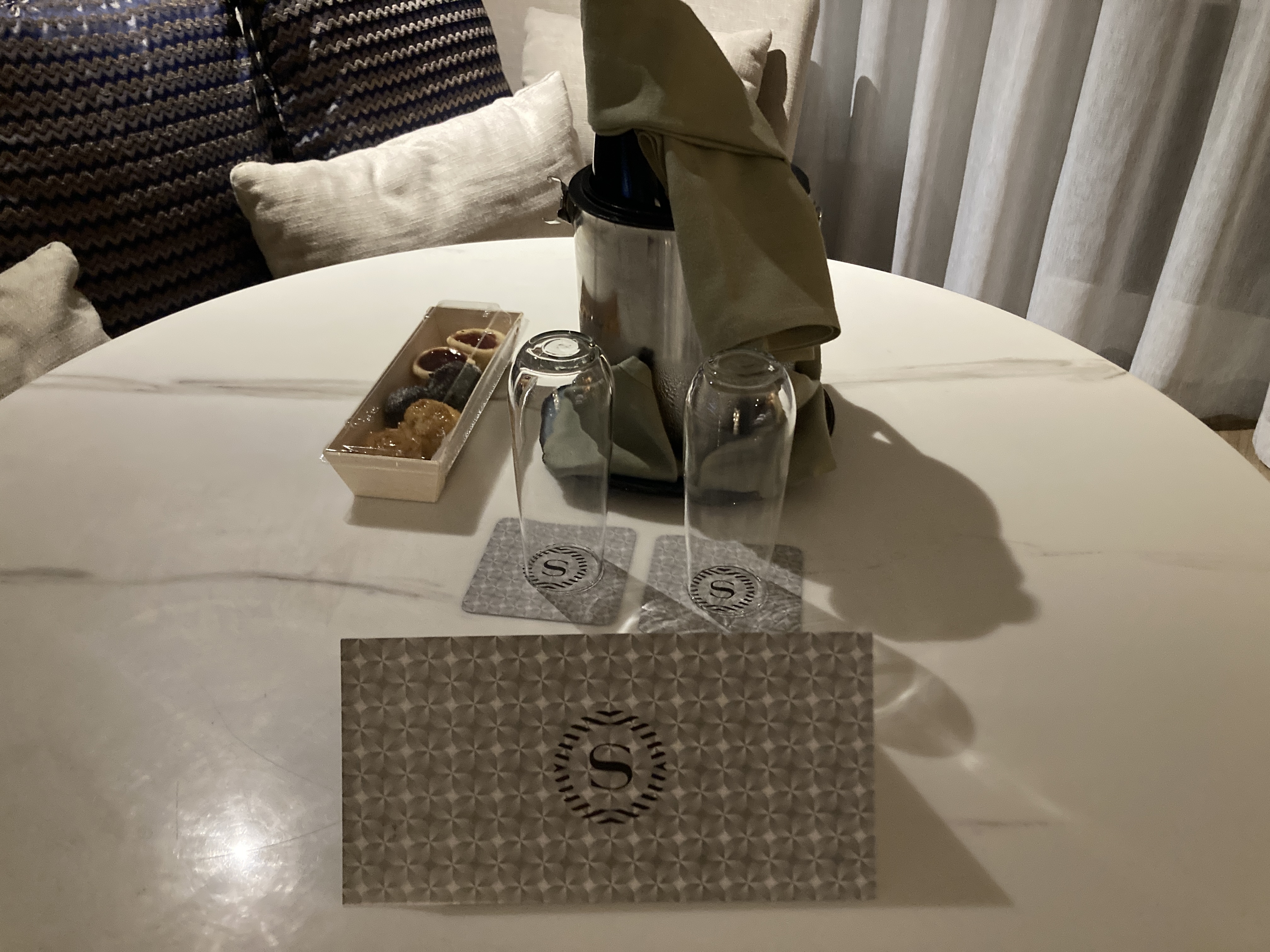 Sheraton Fiji Golf and Beach Resort welcome gift in room