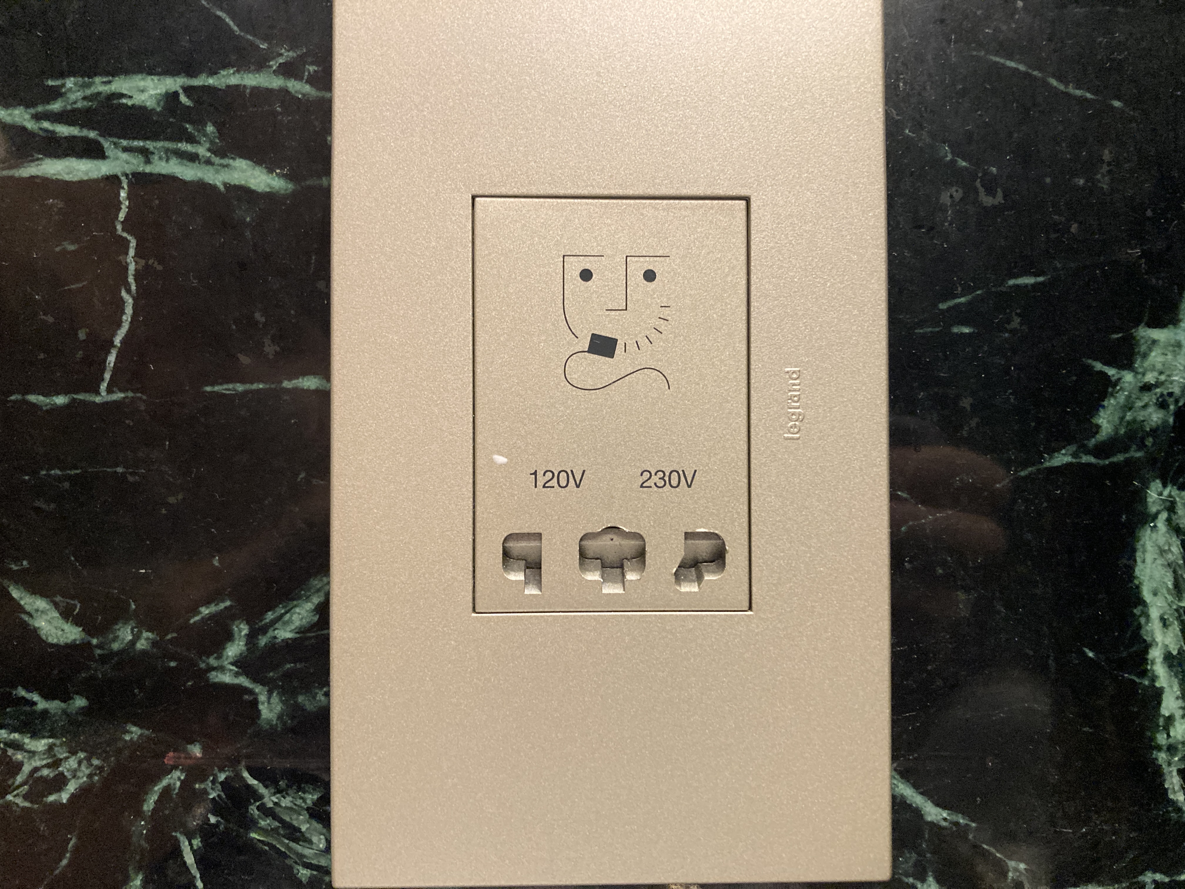 The Serangoon House Singapore Tribute Portfolio bathroom shaver charger