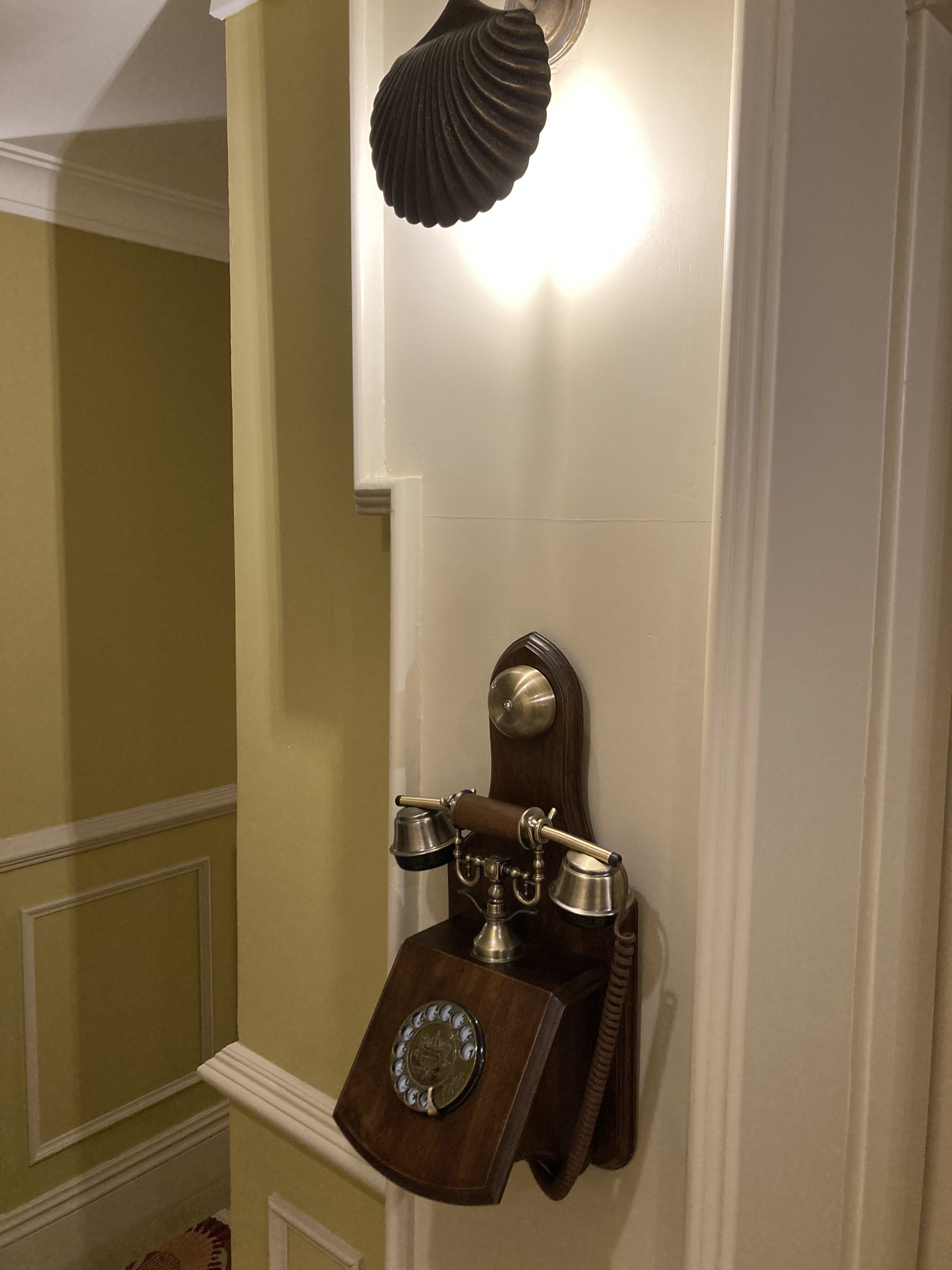 The Serangoon House Singapore Tribute Portfolio phone in hall