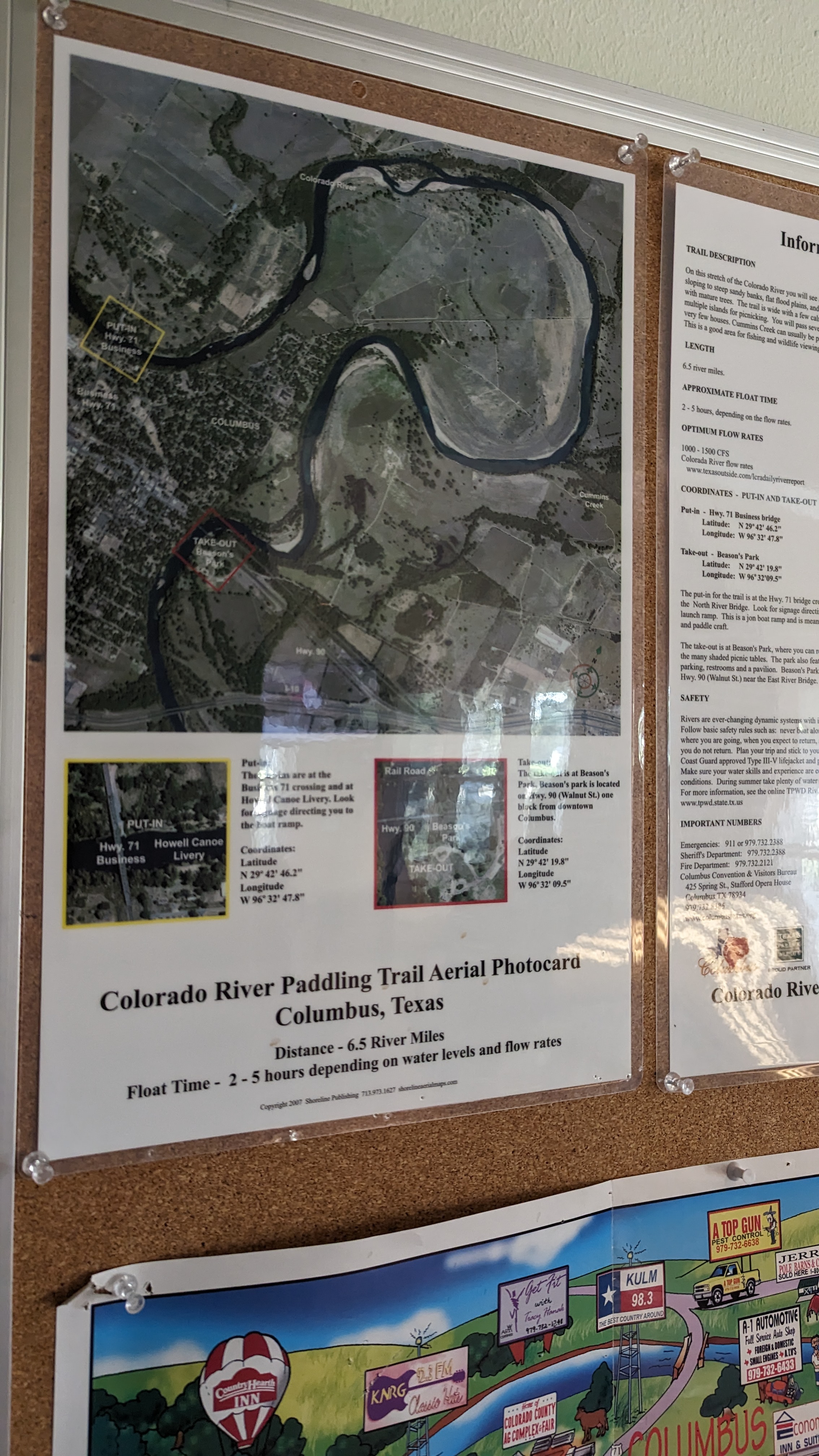 Thousand Trails Colorado River activity center area map Thousand Trails Colorado River activity center area map