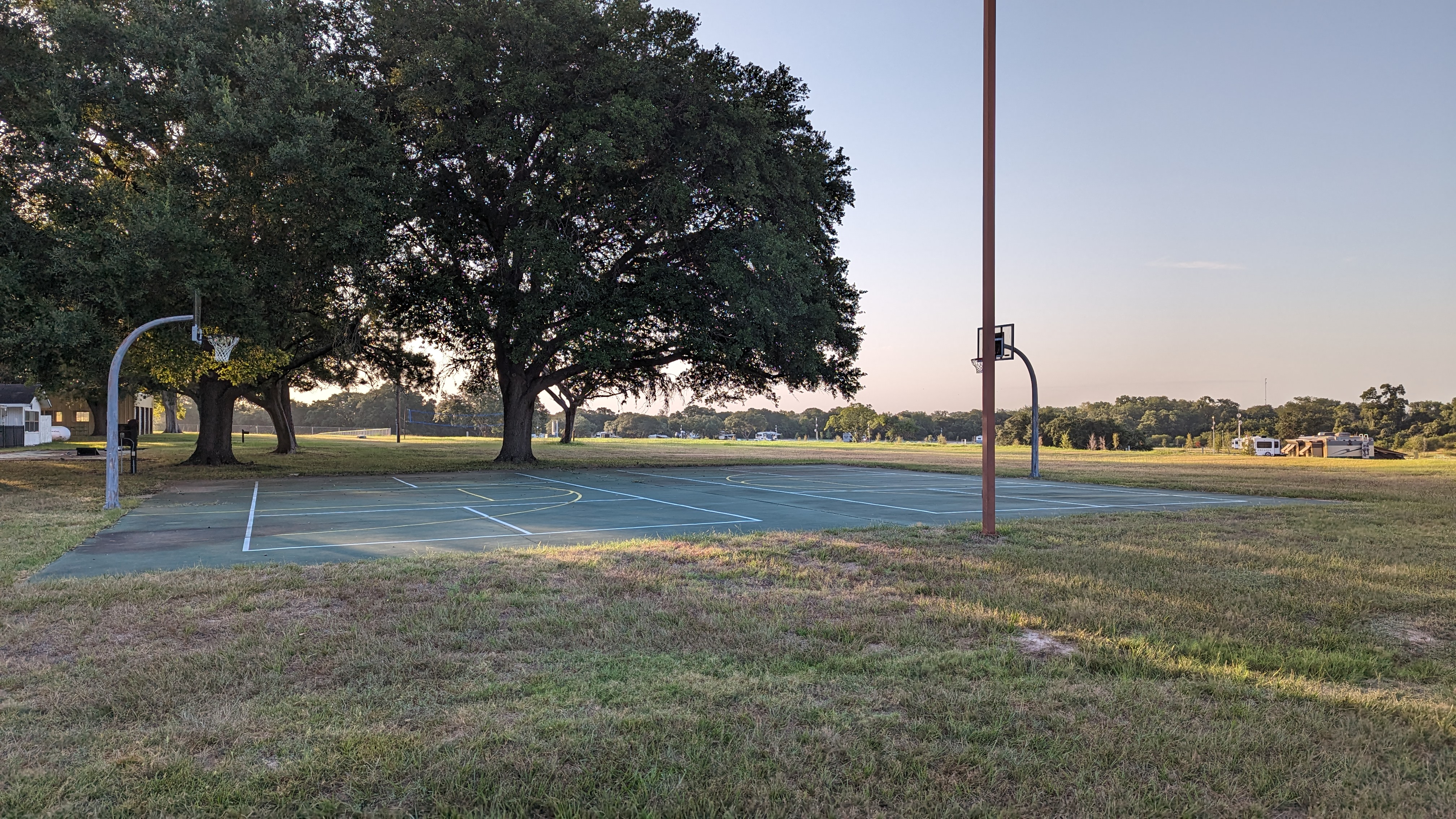 Thousand Trails Colorado River amenities basketball court Thousand Trails Colorado River amenities basketball court