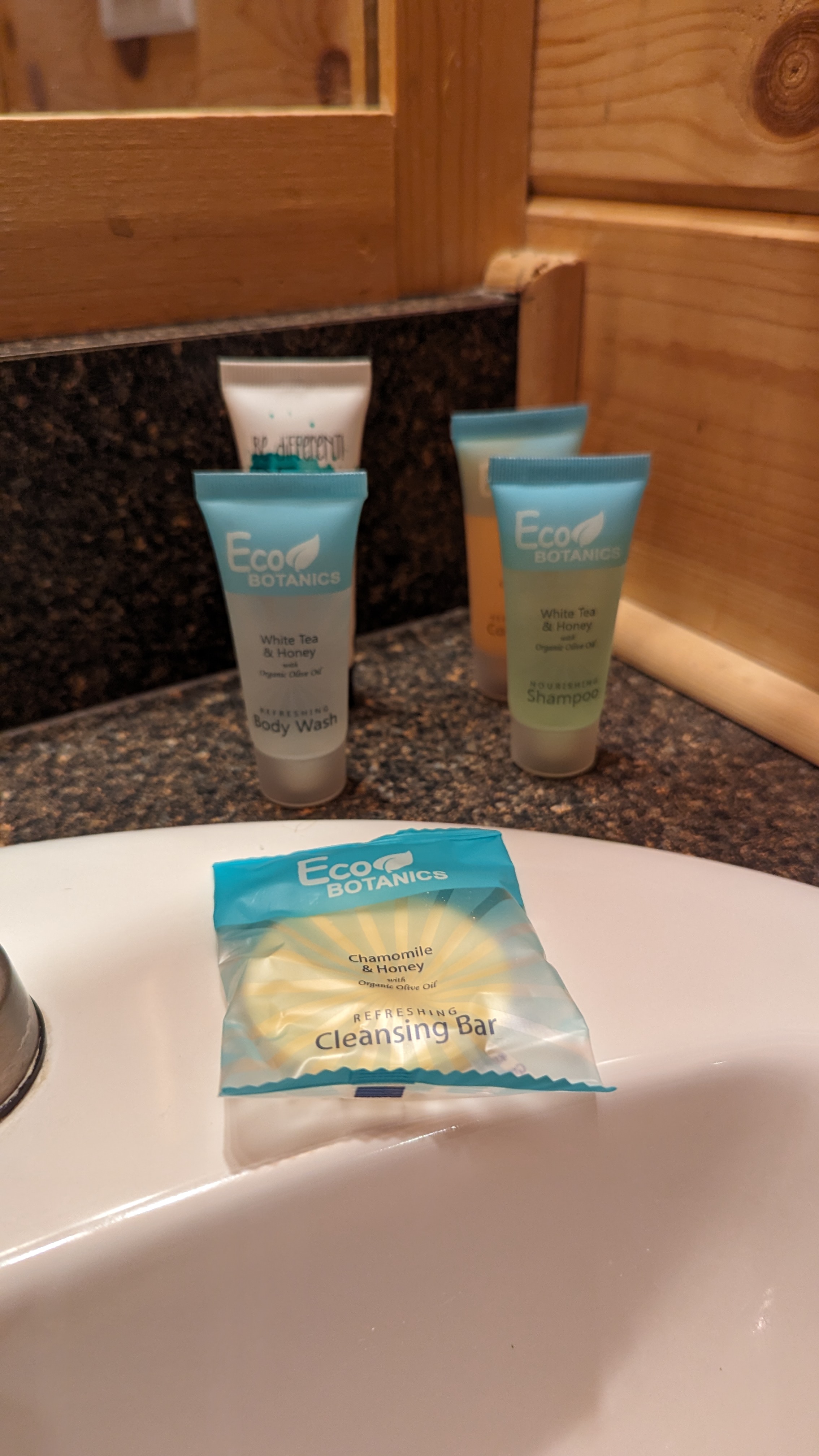 Thousand Trails Colorado River cabin bathroom amenities Thousand Trails Colorado River cabin bathroom amenities