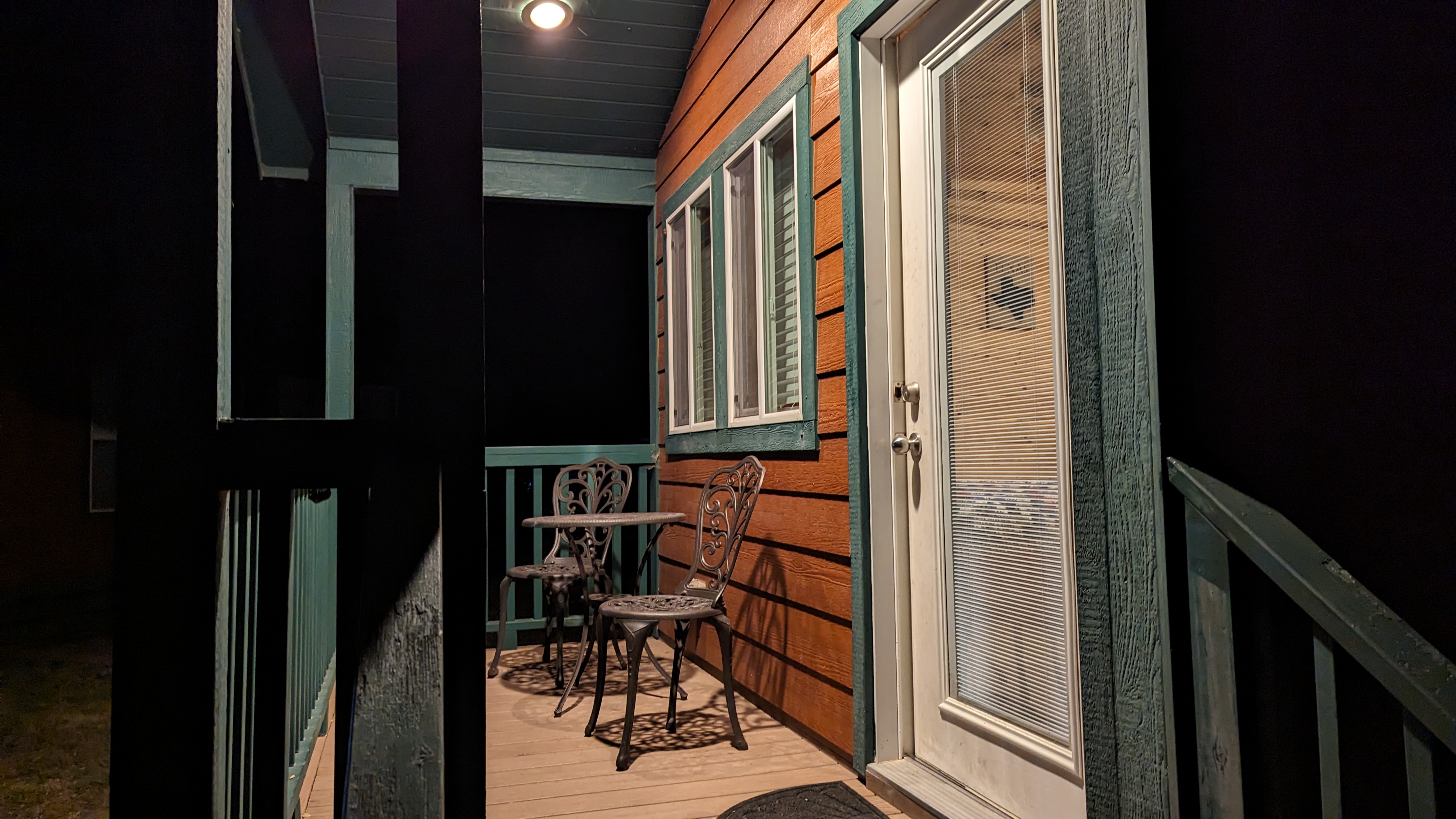 Thousand Trails Colorado River cabin front porch Thousand Trails Colorado River cabin front porch