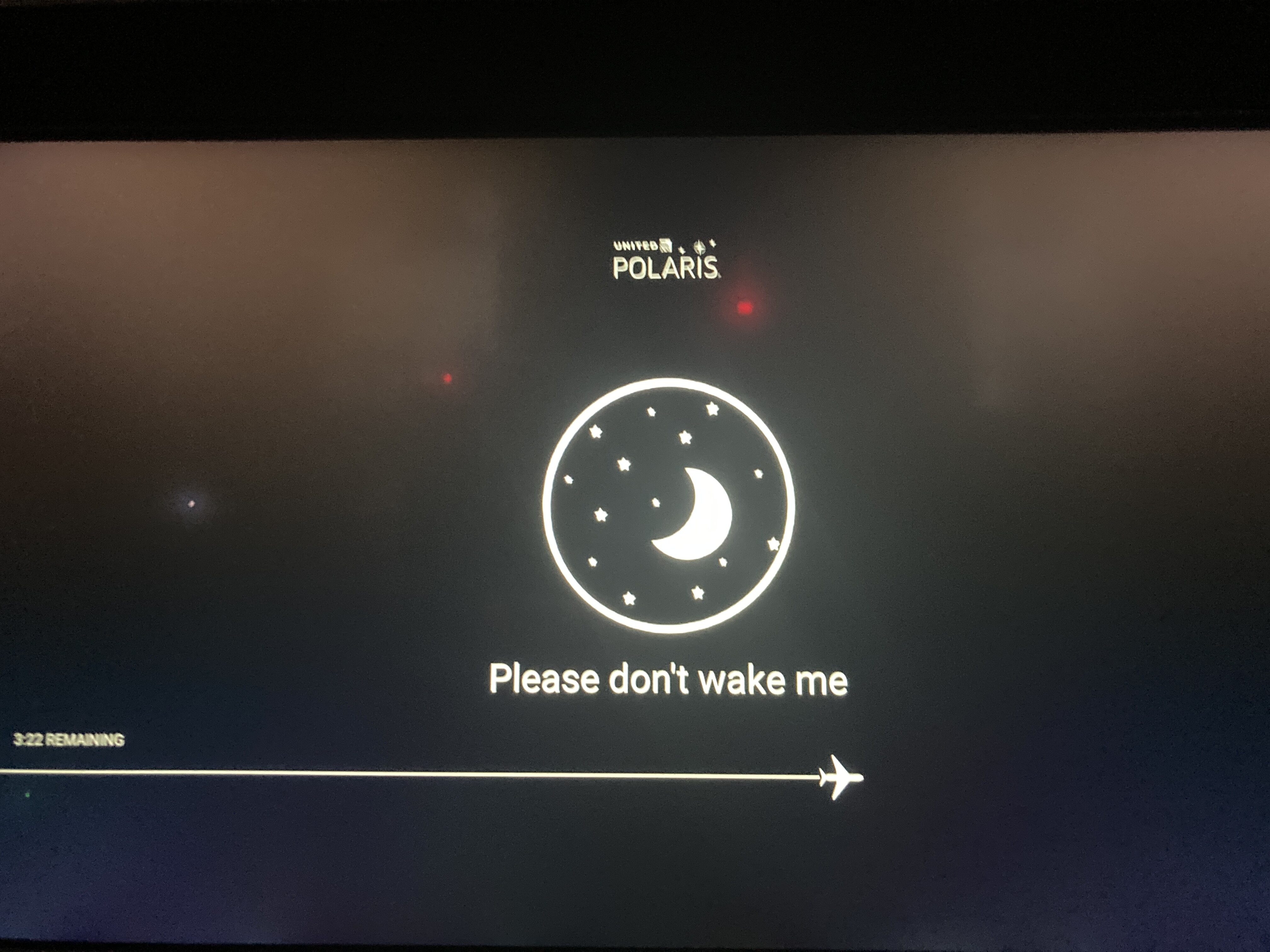 United Polaris business class 787 10 entertainment do not disturb HND LAX