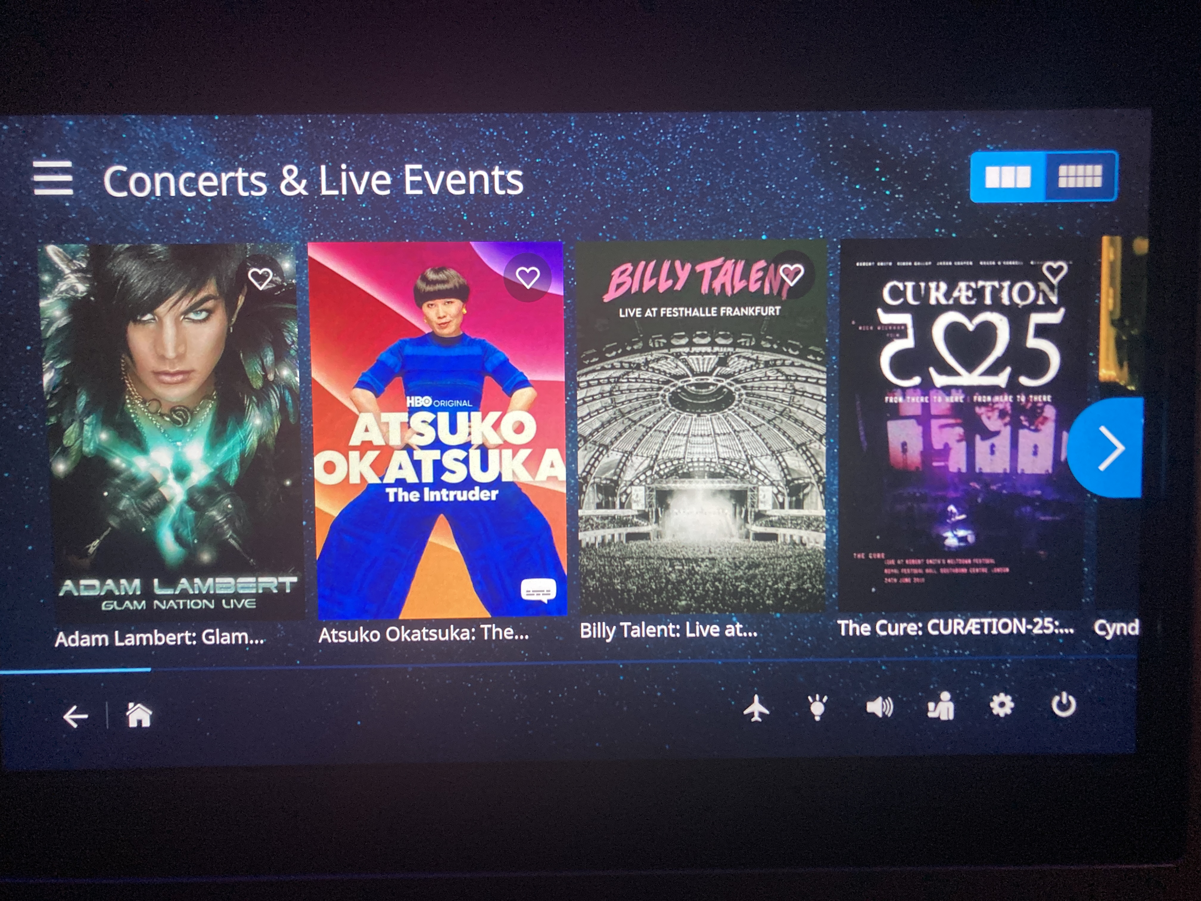 United Polaris business class 787 10 entertainment live events HND LAX