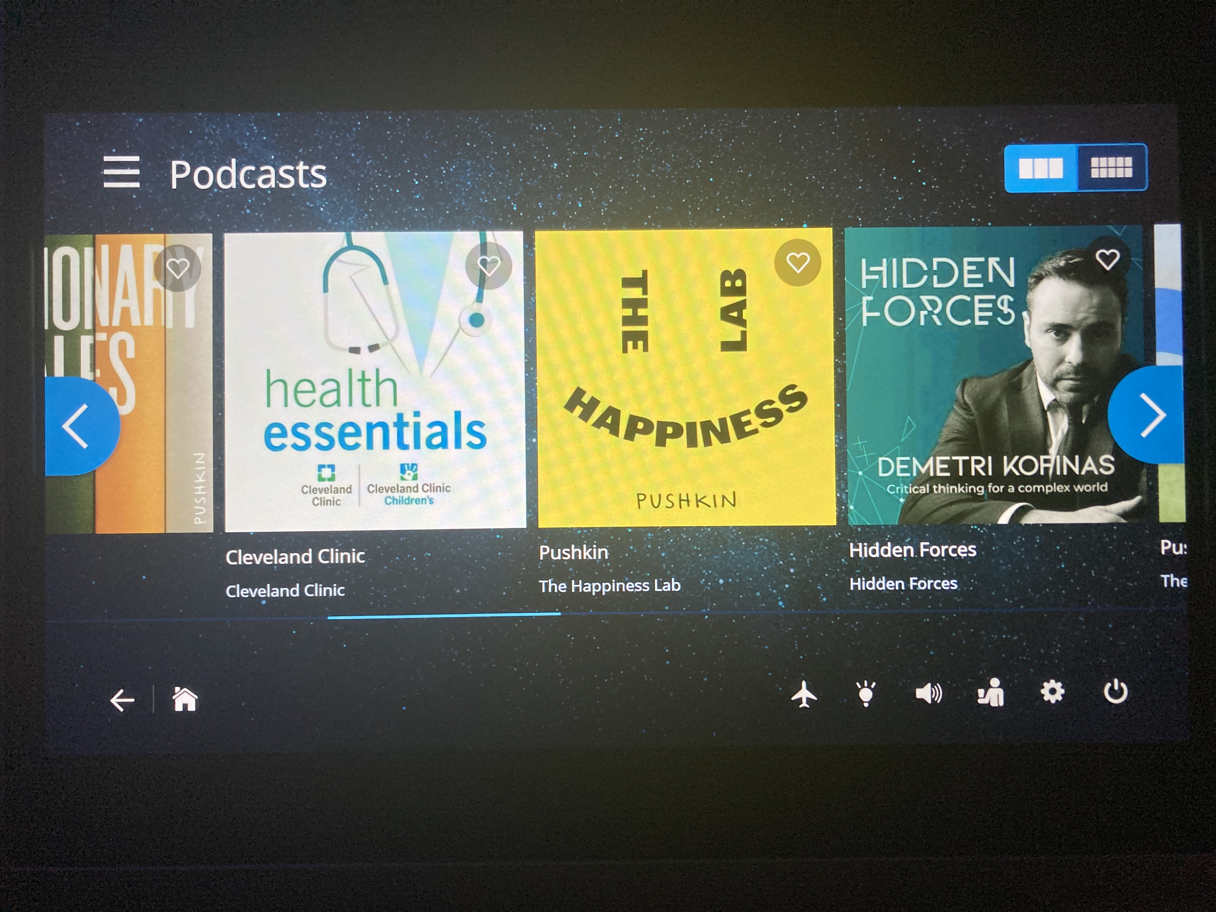 United Polaris business class 787 10 entertainment podcasts HND LAX