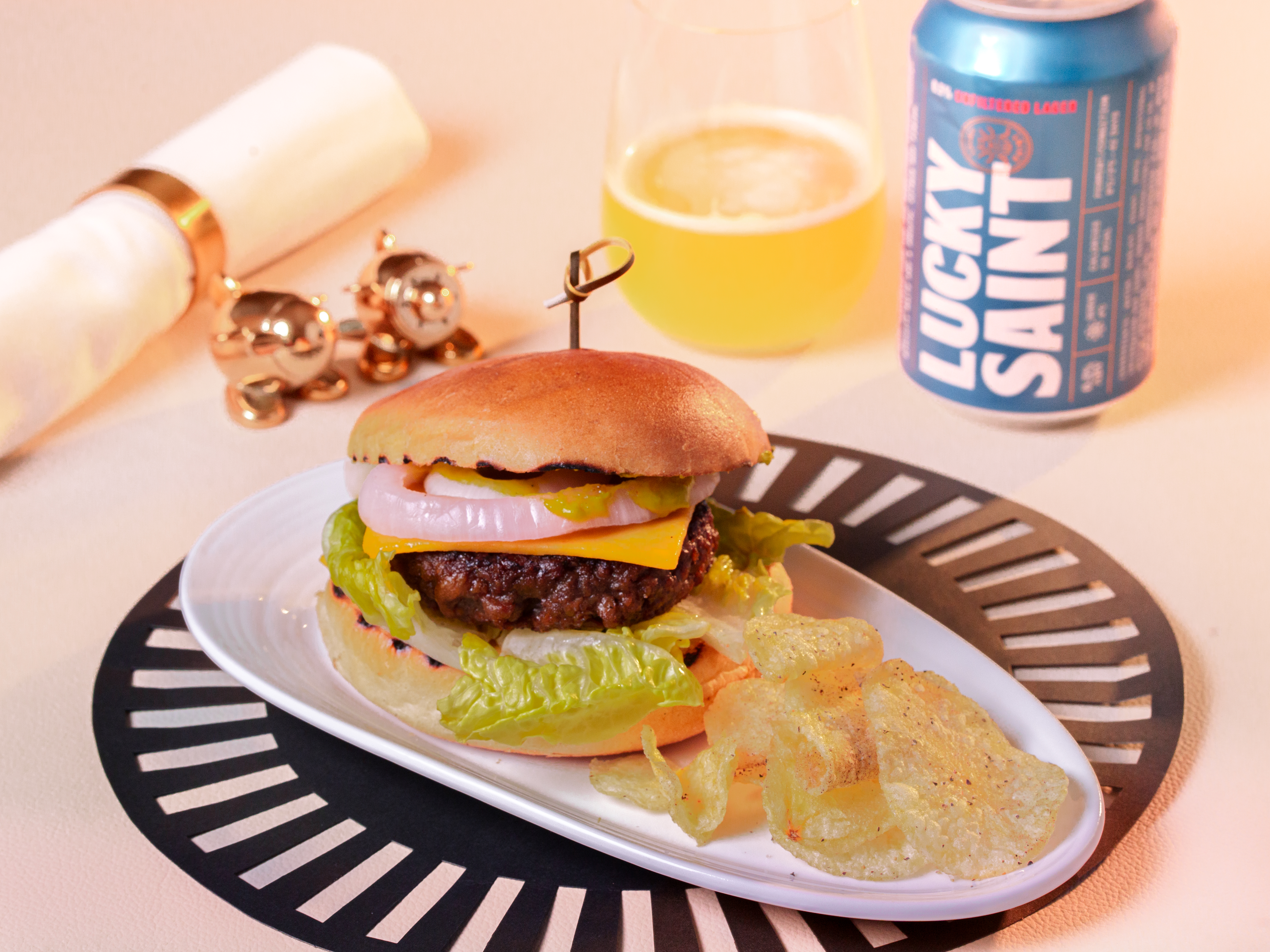 Virgin Atlantic burger