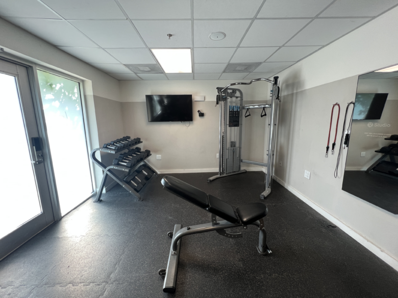 Kimpton Surfcomber Fitness Center Interior