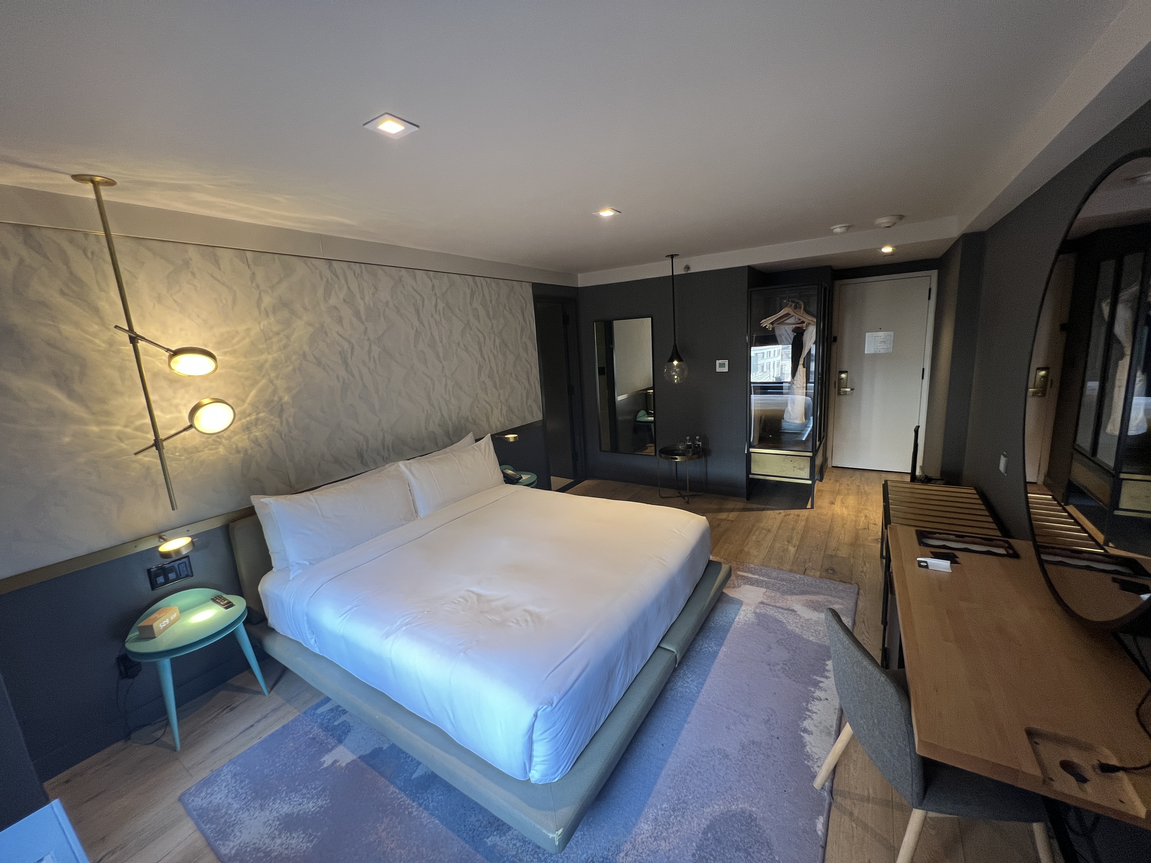 The Time New York King Bed Deluxe Room View