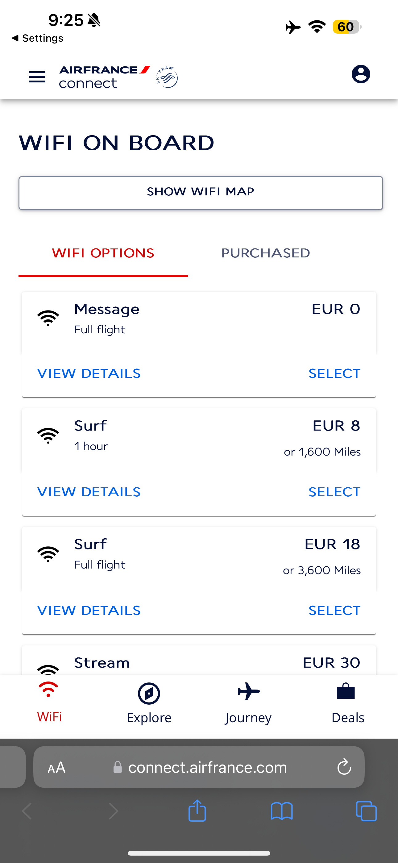 Air France 777 Business Class Wifi Options Air France 777 Business Class Wifi Options