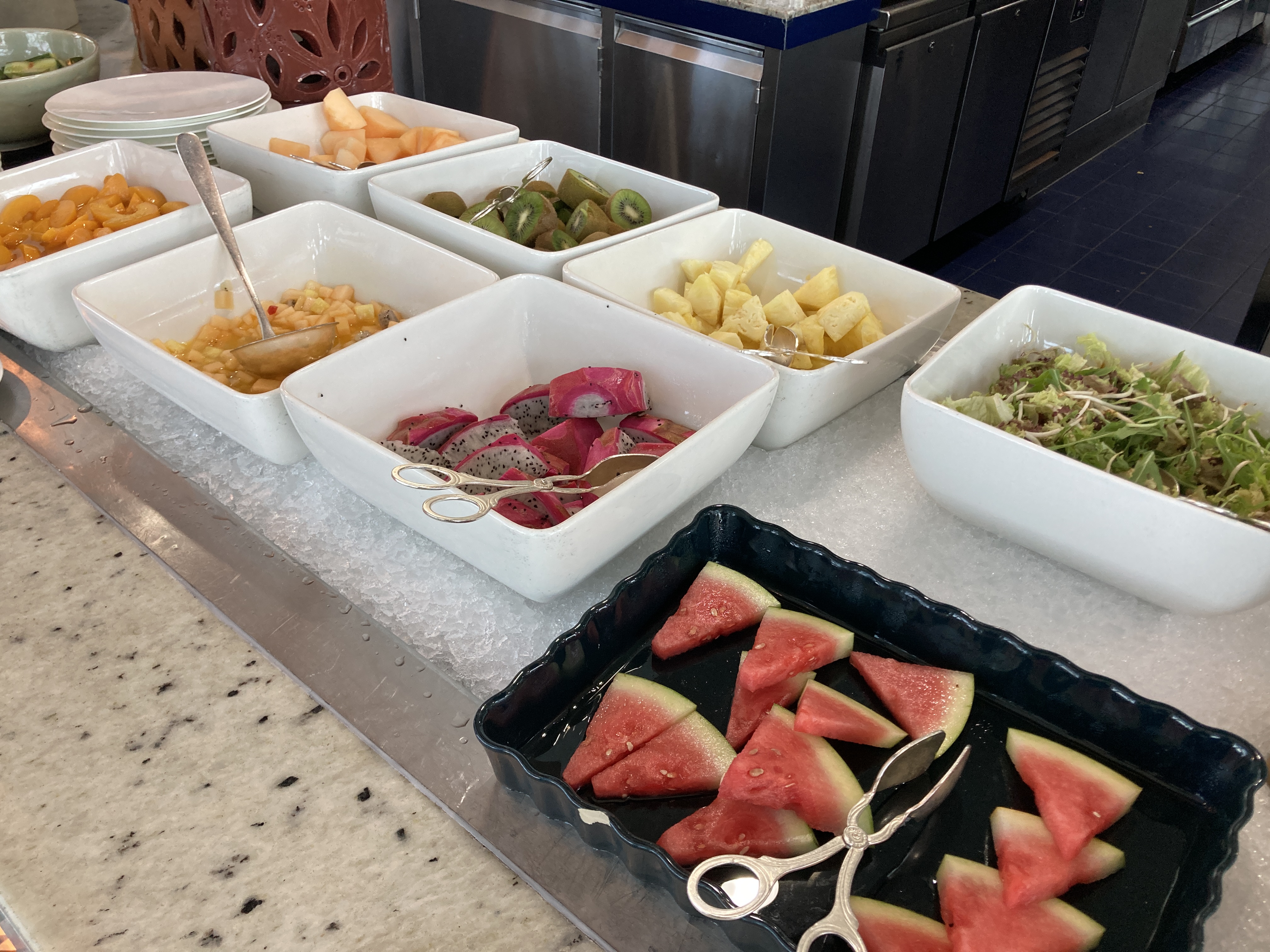 Andaz Capital Gate Abu Dhabi Cyan breakfast fruits