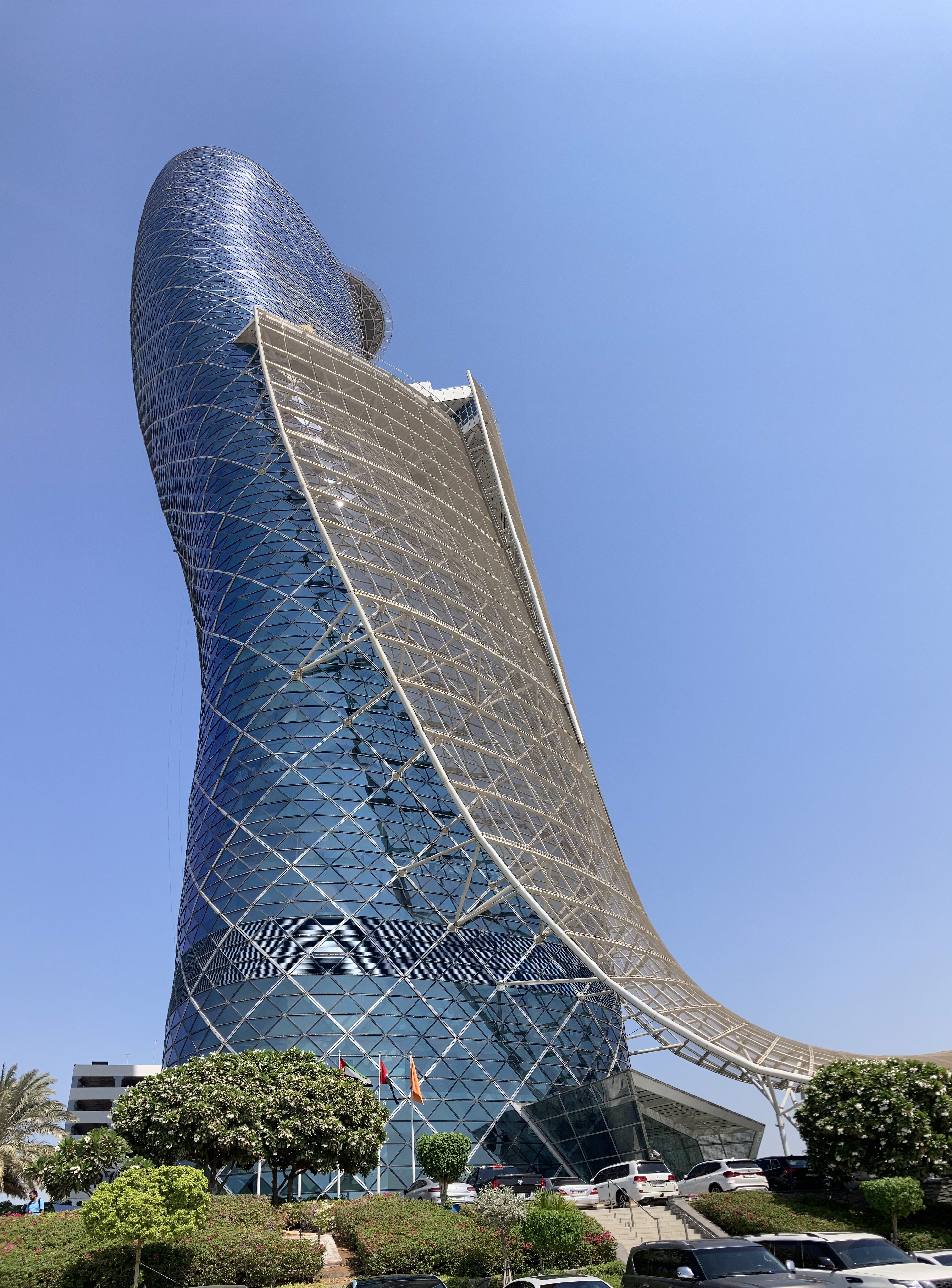 Andaz Capital Gate Abu Dhabi exterior