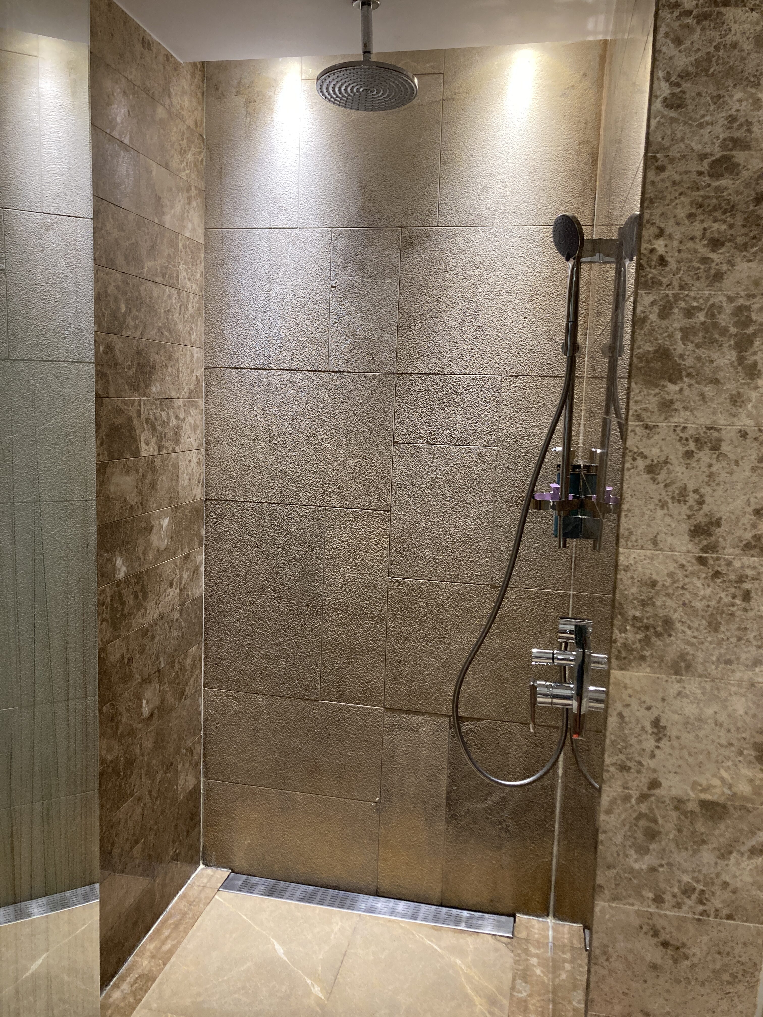 Andaz Capital Gate Abu Dhabi shower