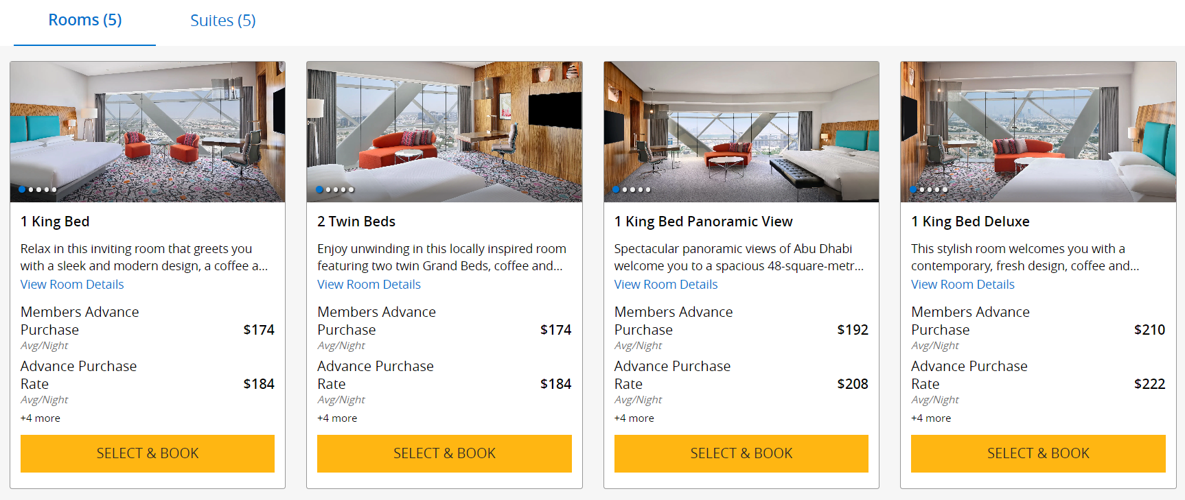 Andaz rates
