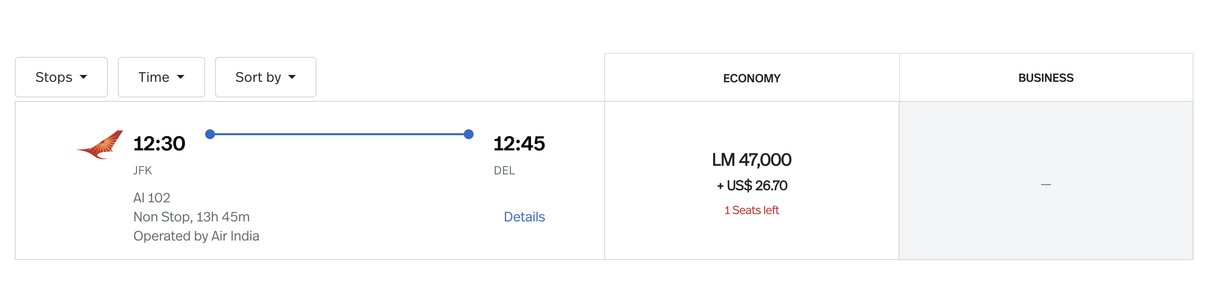 Avianca Lifemiles redemption