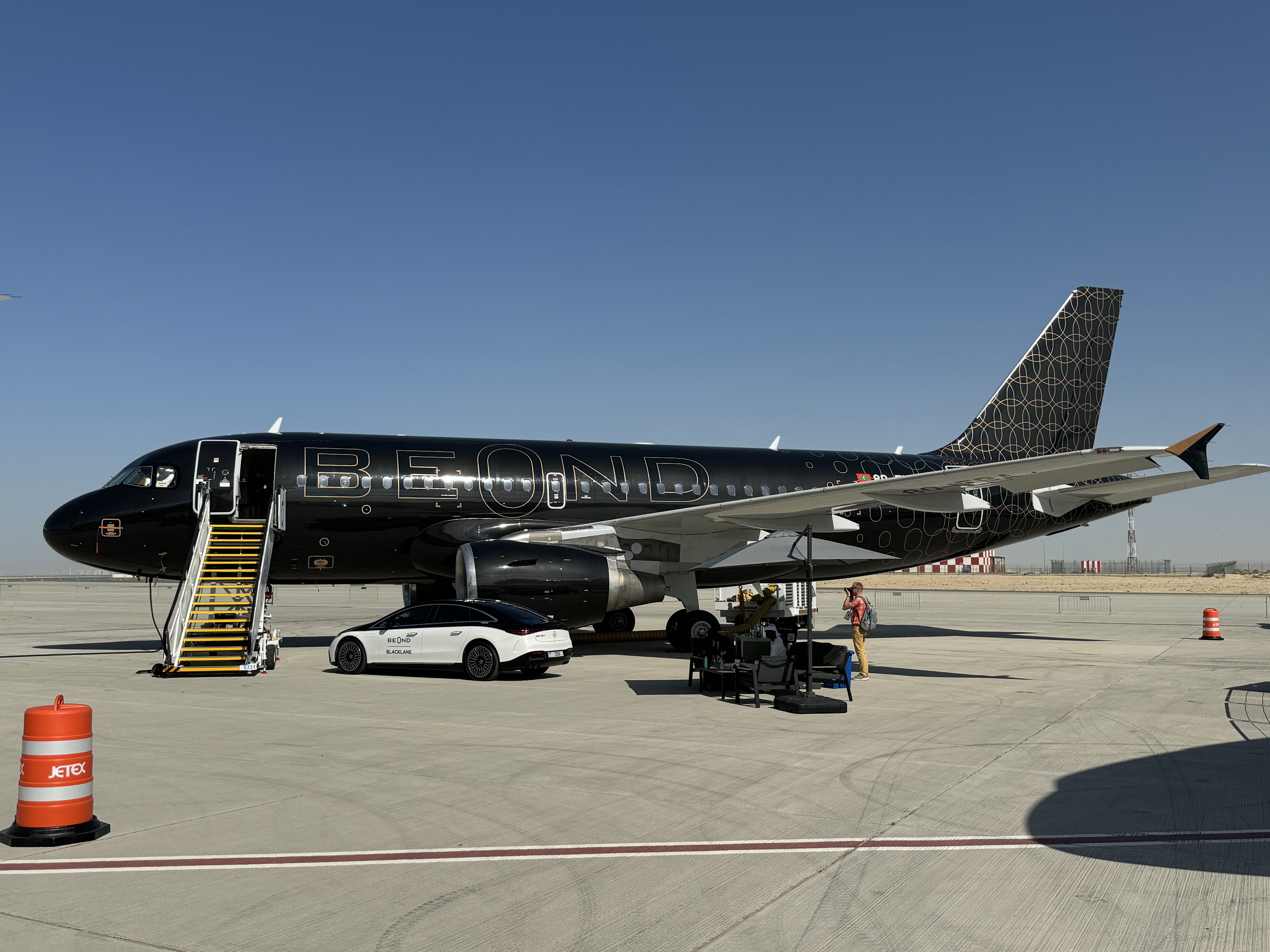 Beond Airbus A319 at Dubai Airshow 2023 Beond Airbus A319 at Dubai Airshow 2023