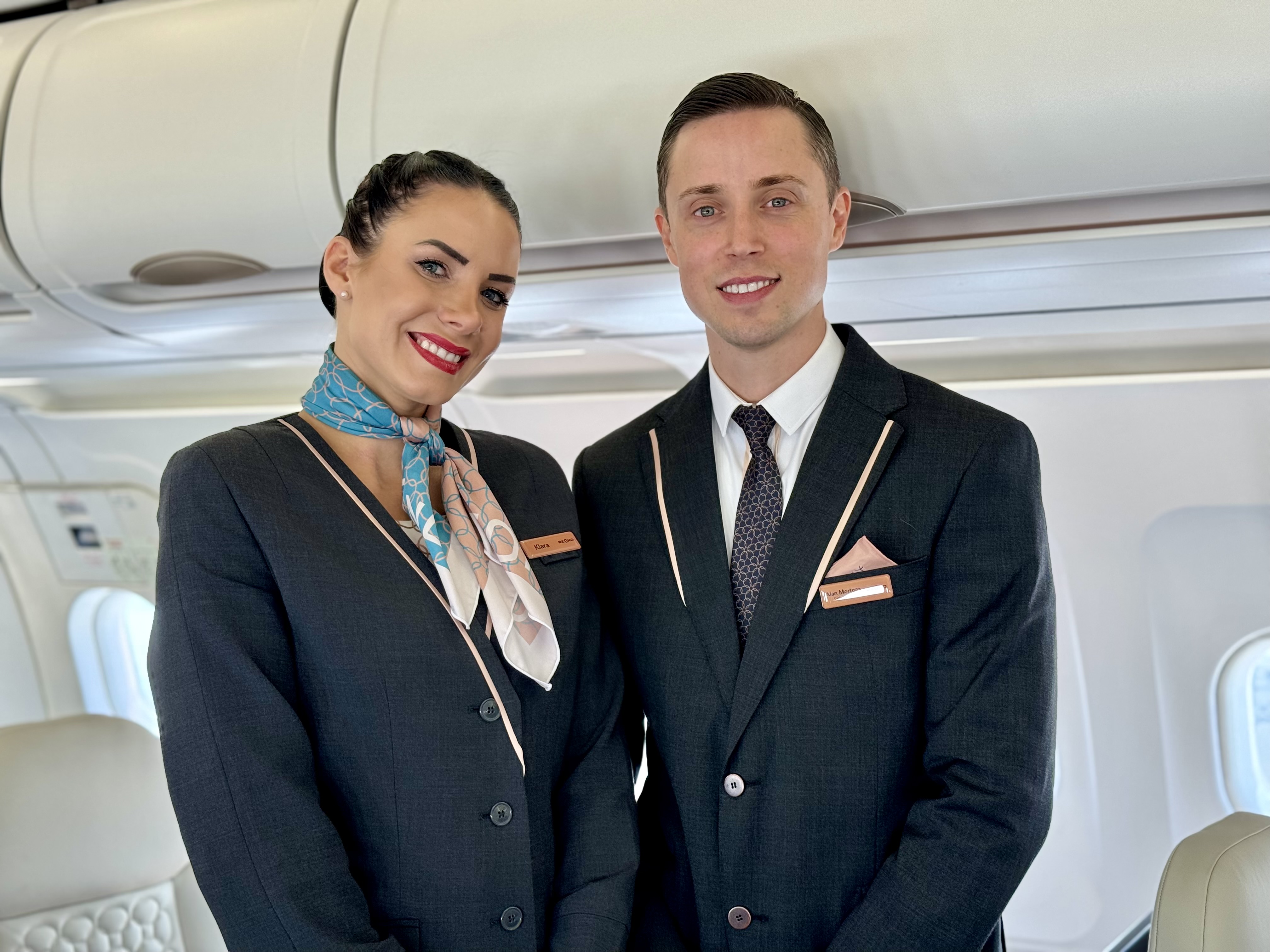 Beond cabin crew Dubai Airshow Beond cabin crew Dubai Airshow