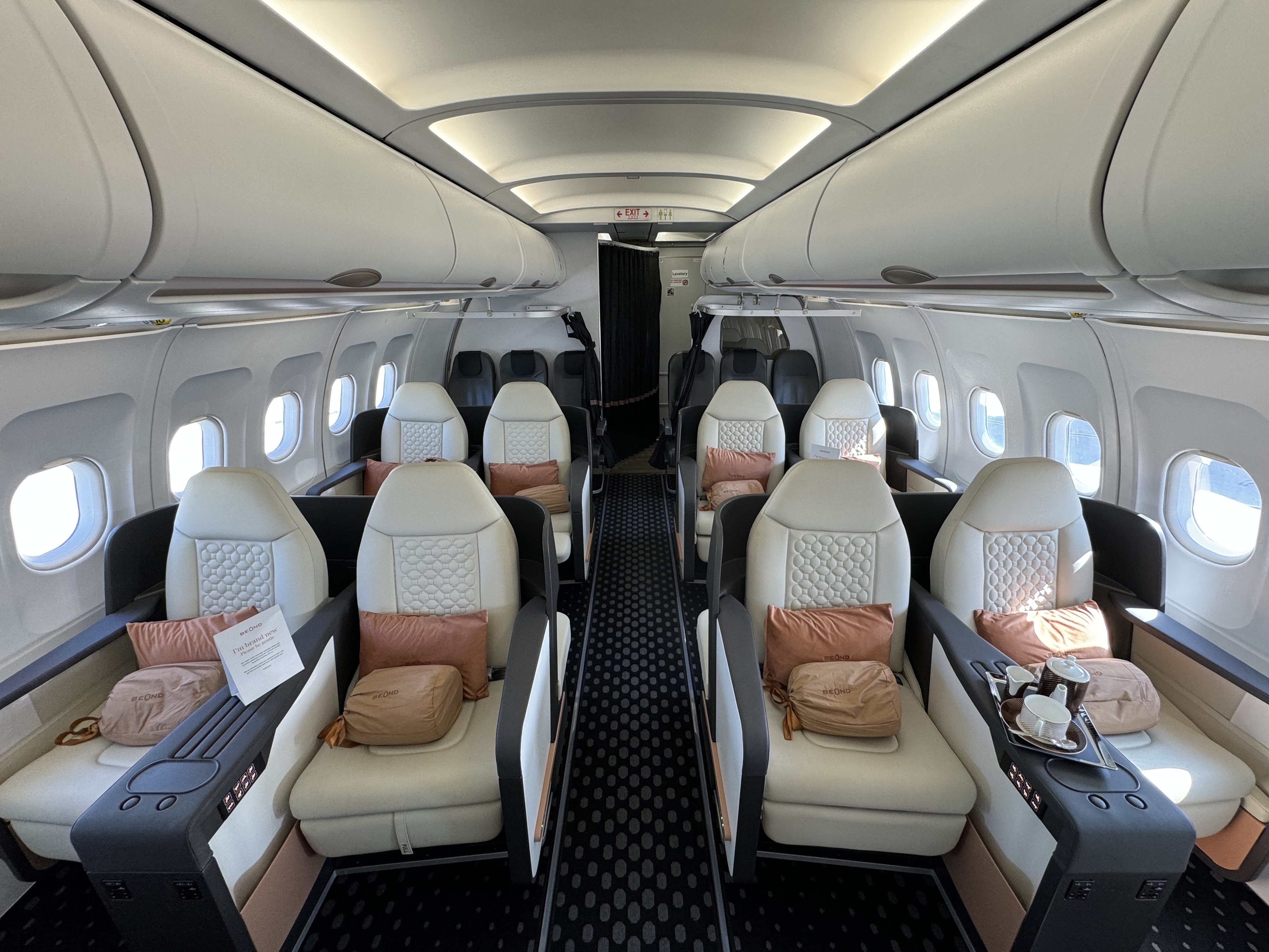 Beond cabin interior Dubai Airshow 2023 Beond cabin interior Dubai Airshow 2023