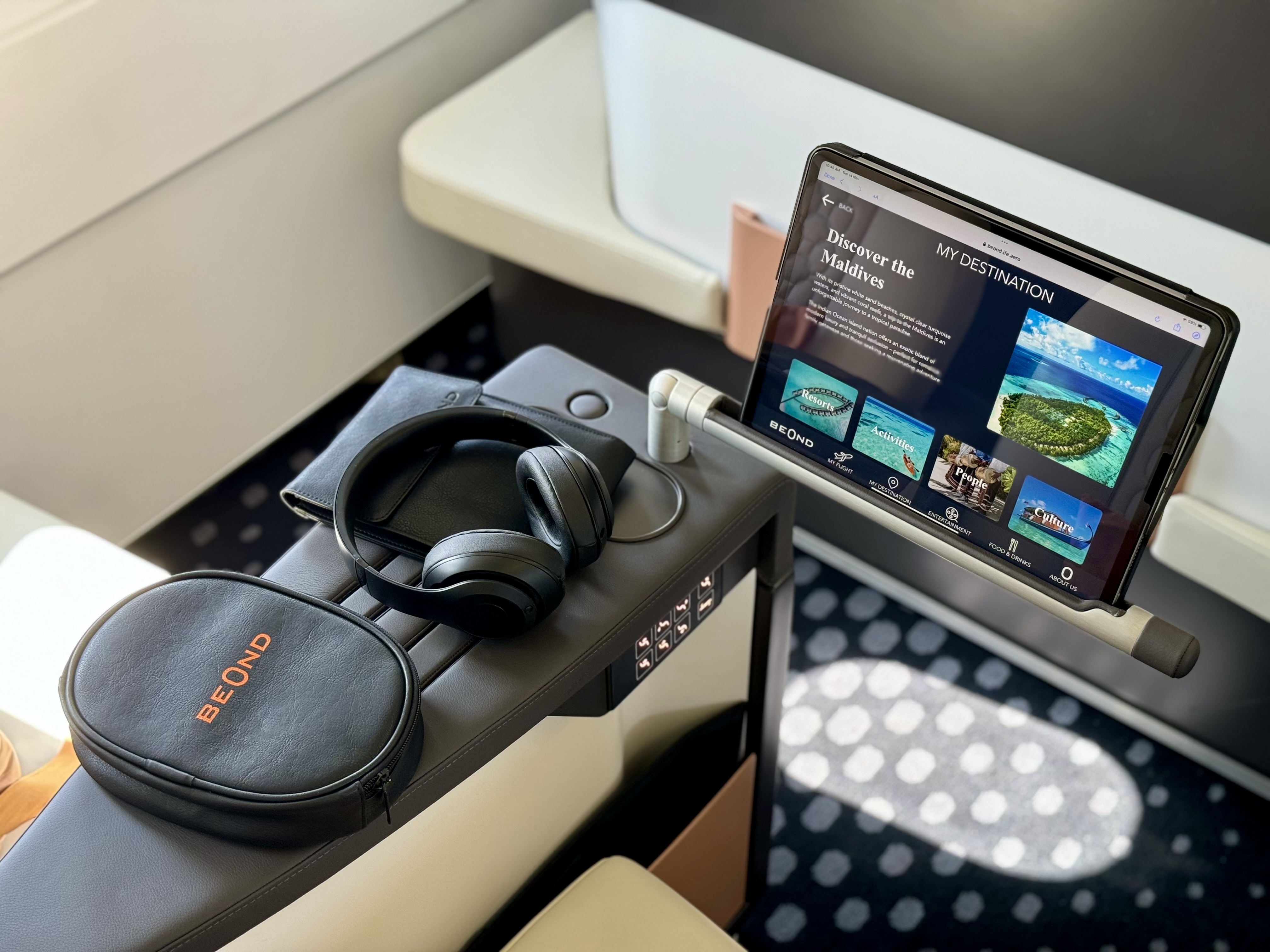 Beond tech amenities Dubai Airshow 2023