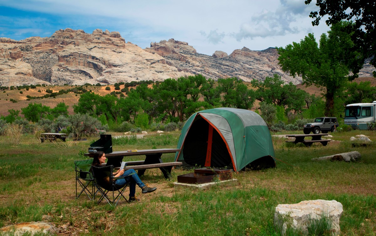 Camping Dinosaur National Monument