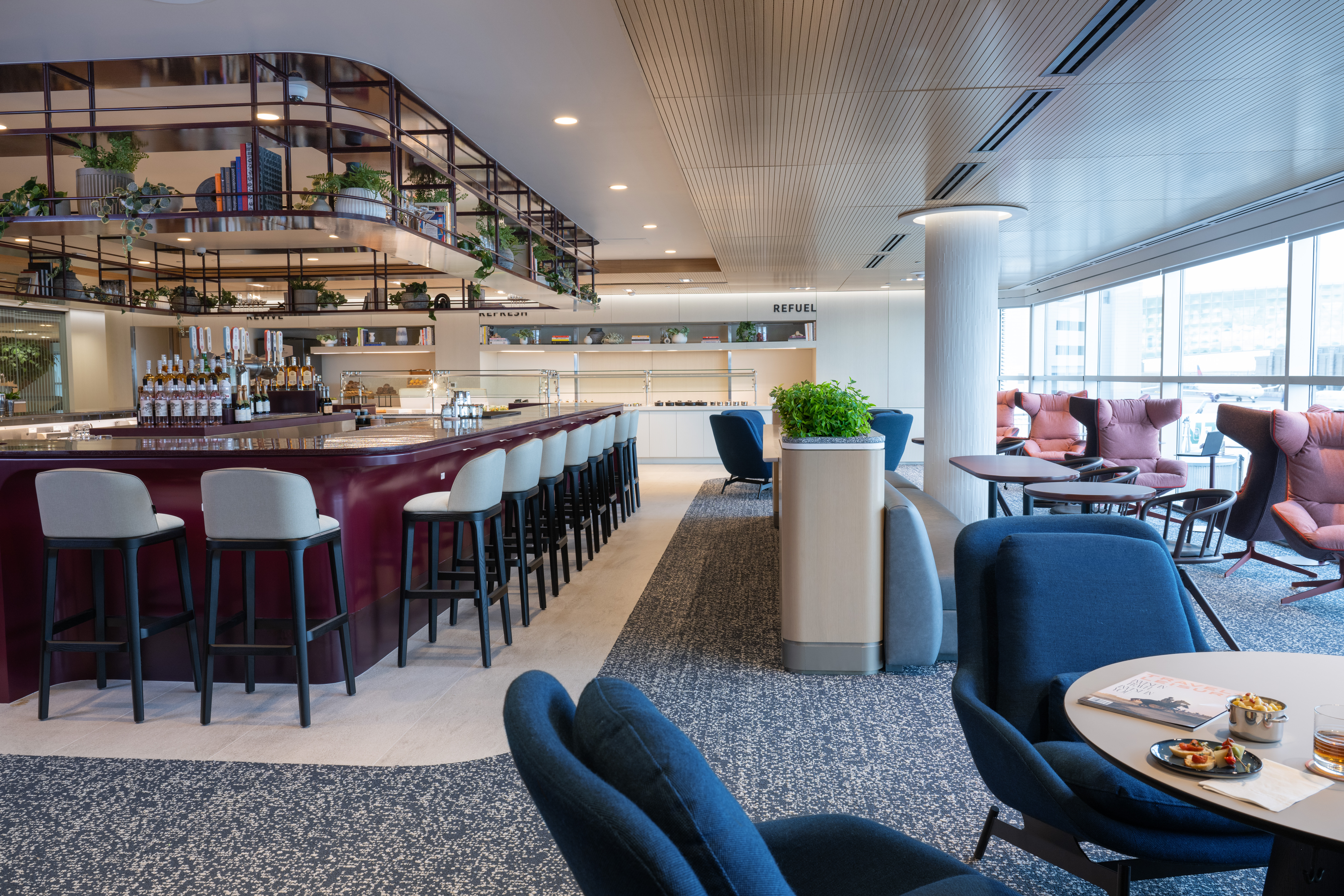 Capital One Lounge Denver Bar