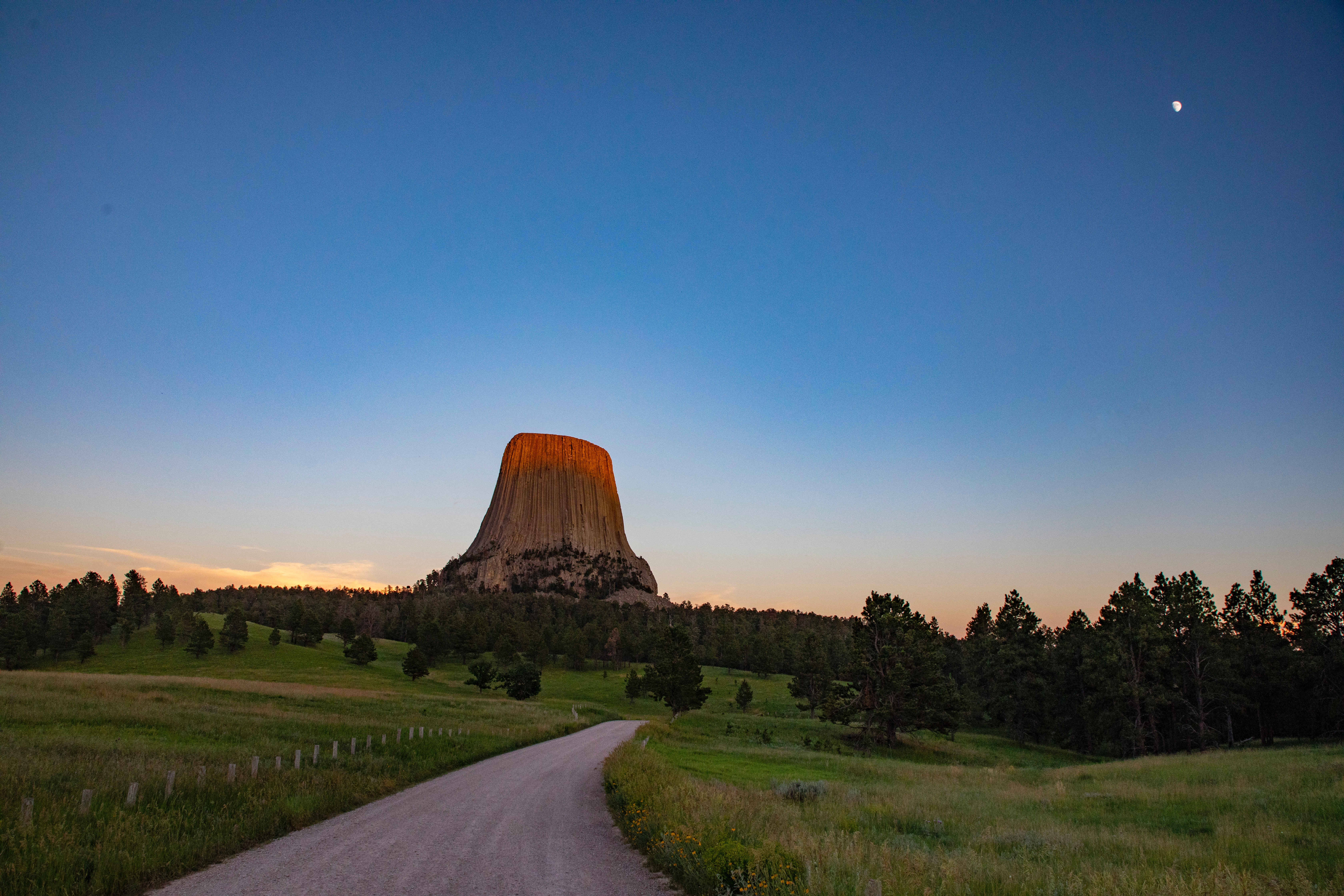 Driving to Devils Tower National Monument Driving to Devils Tower National Monument