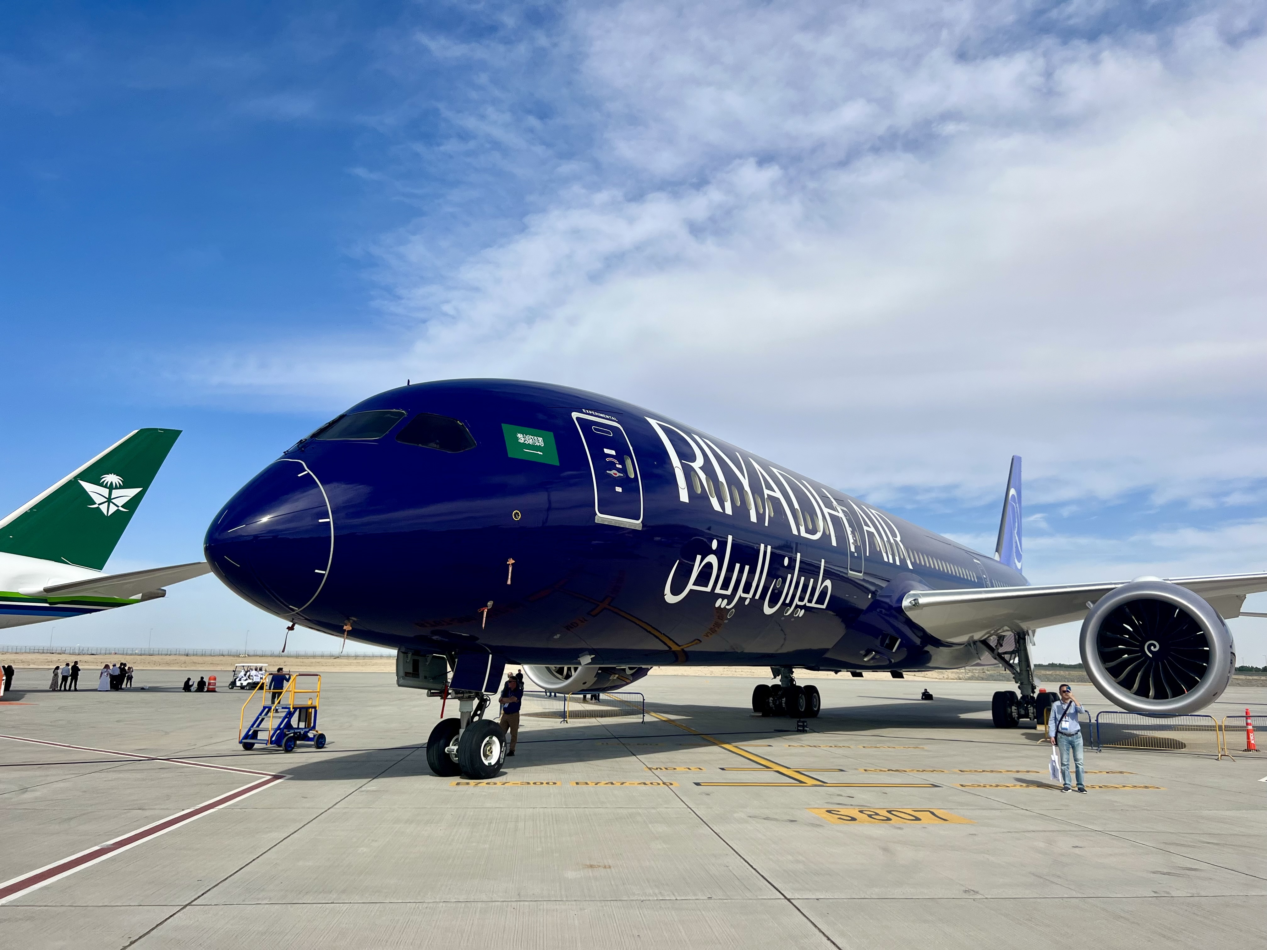 Dubai Air Show Riyadh Air Boeing 787 Dubai Air Show Riyadh Air Boeing 787