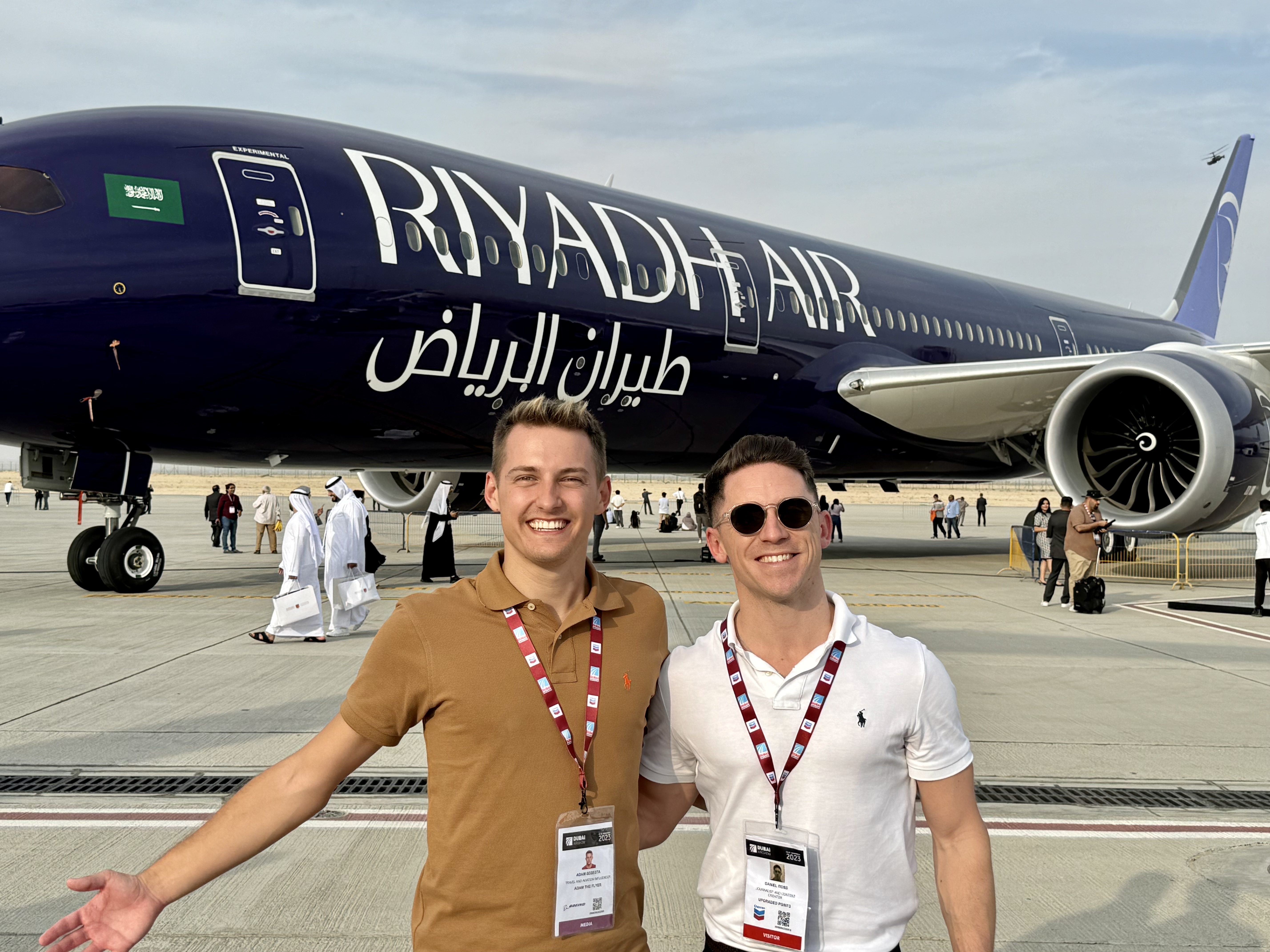 Dubai Airshow Riyadh Air Dreamliner Dubai Airshow Riyadh Air Dreamliner