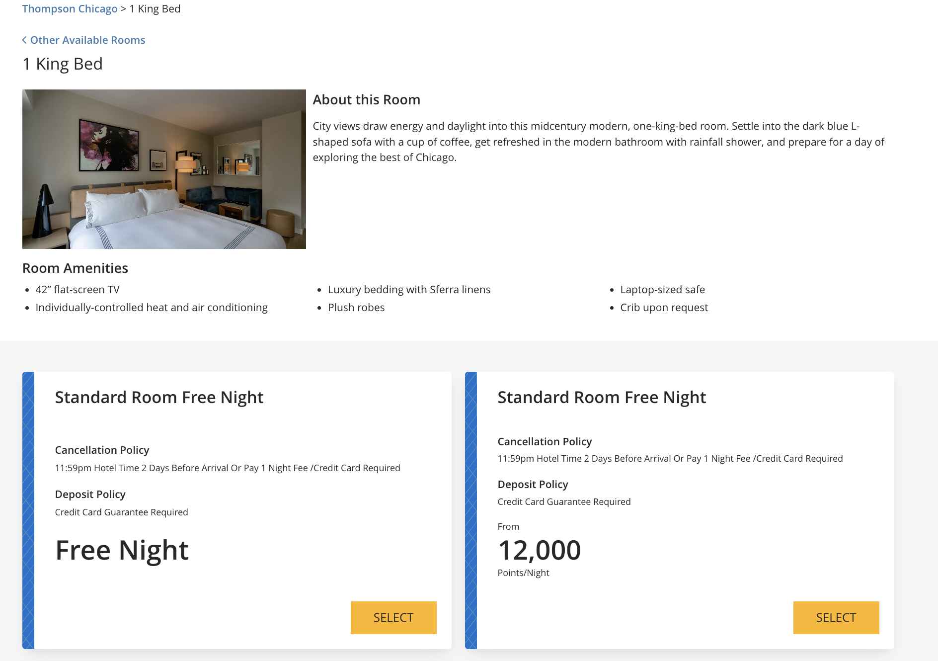 Hyatt Free night booking progress Hyatt Free night booking progress