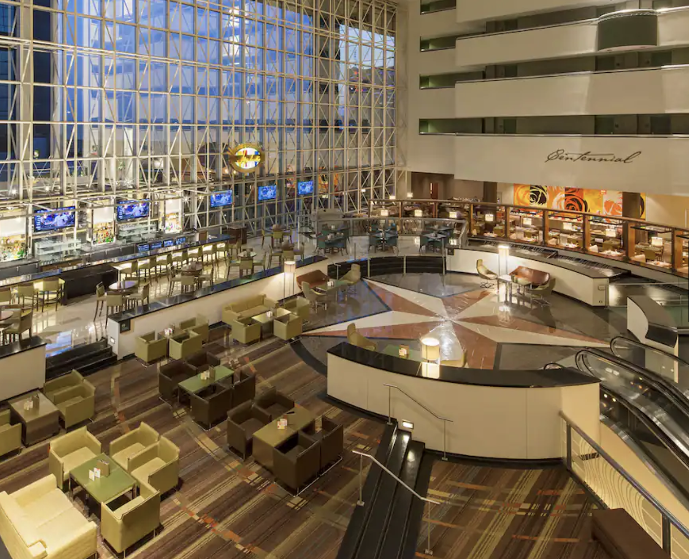 Hyatt Regency Dallas lobby lounge Hyatt Regency Dallas lobby lounge