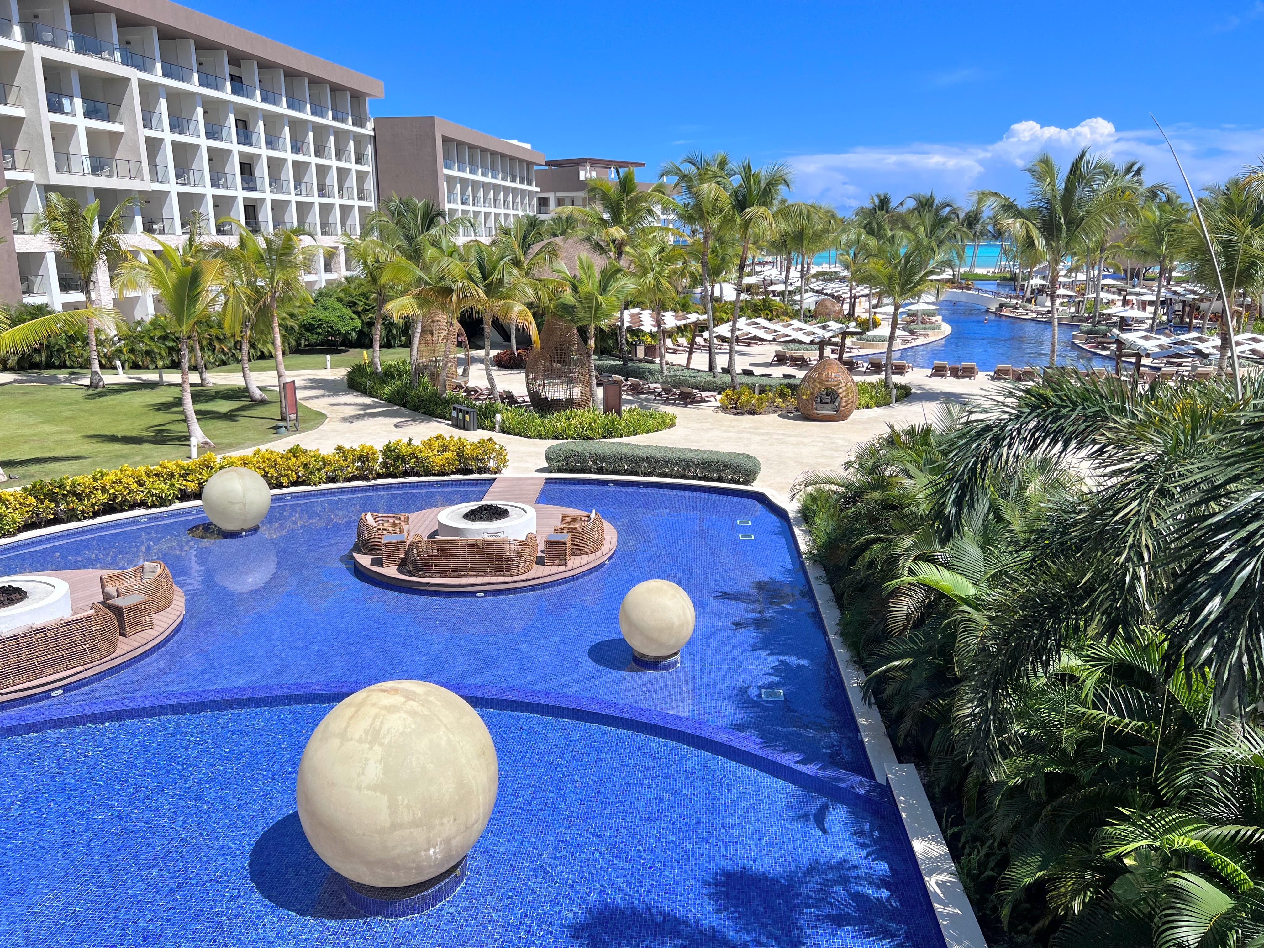 Hyatt Ziva Cap Cana firepits Hyatt Ziva Cap Cana firepits