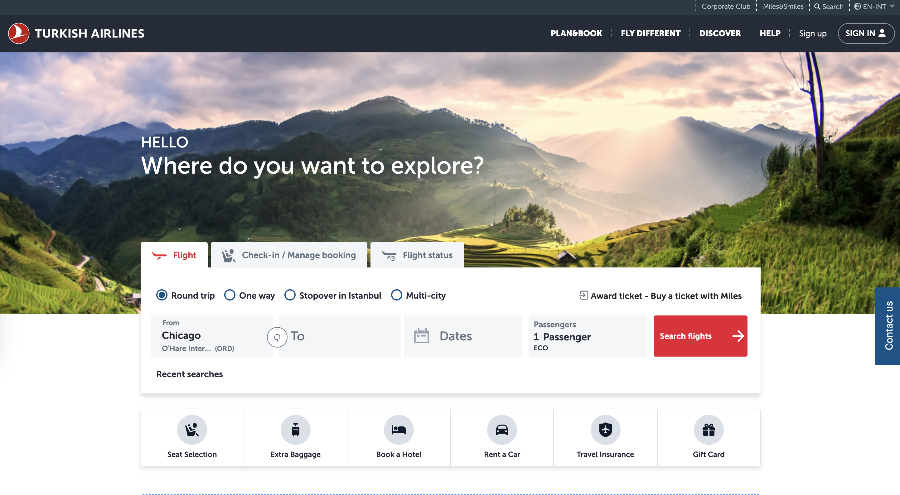 MilesSmiles homepage