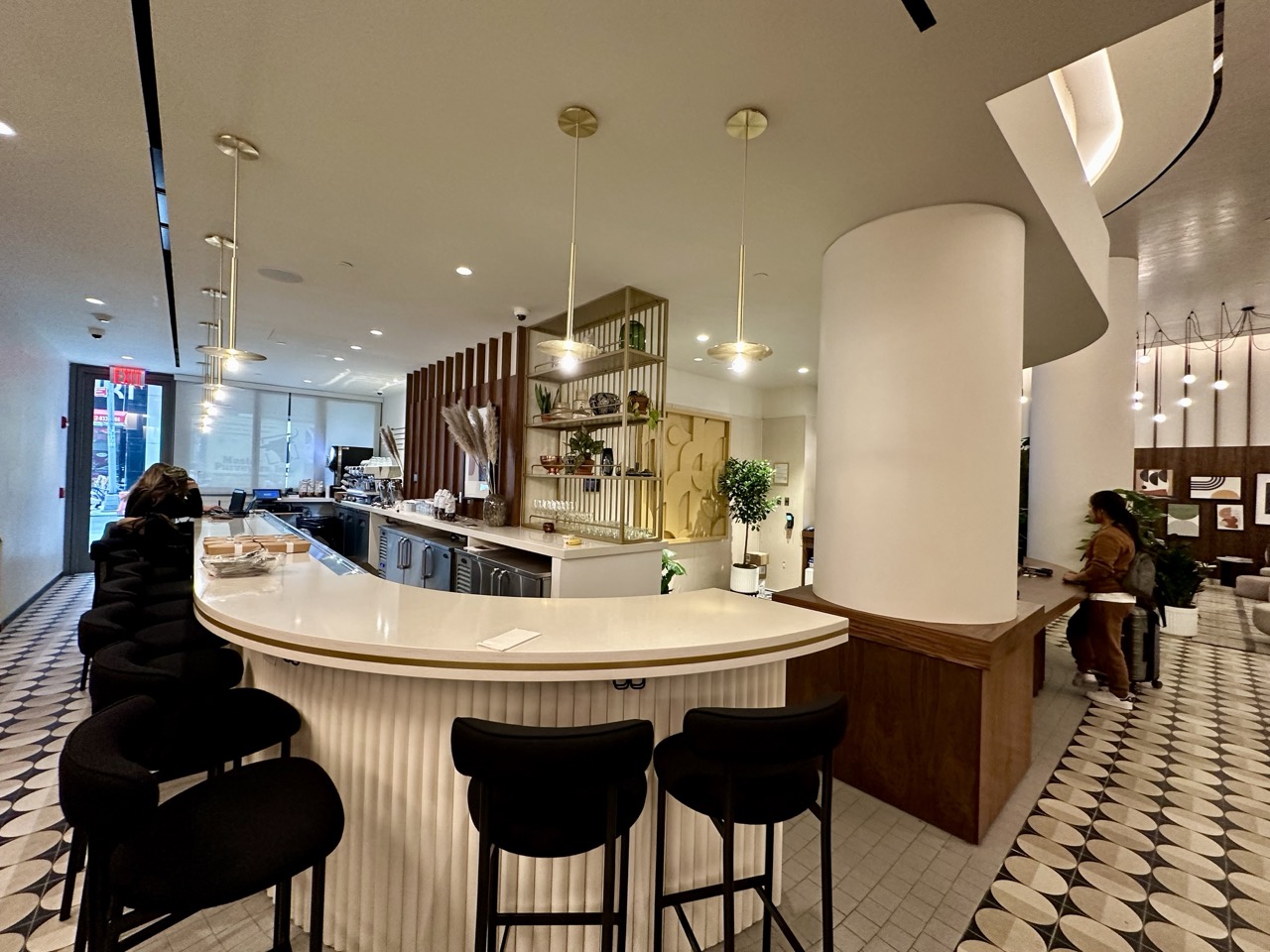 Motto Times Square lobby bar