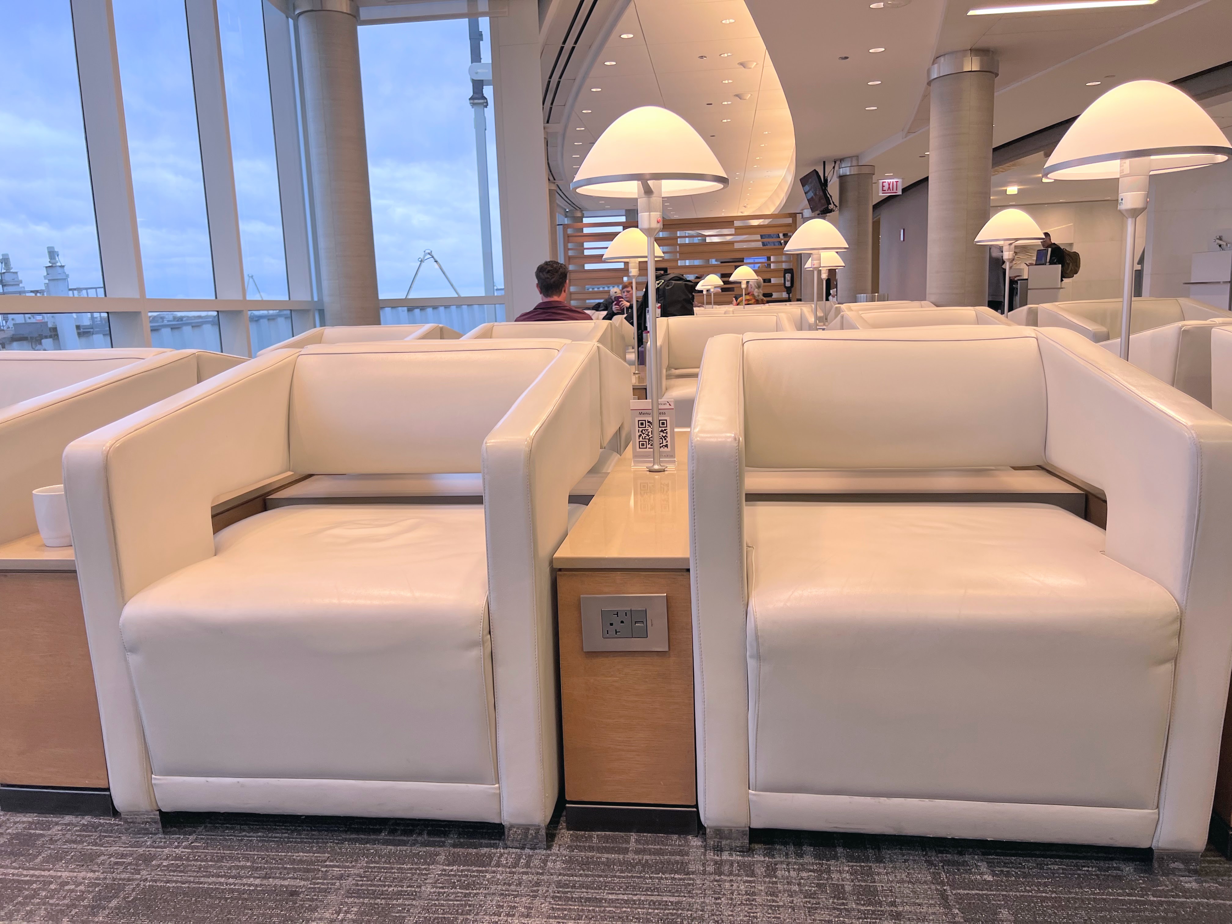 Seating at the OHare Admirals Club Terminal G Seating at the OHare Admirals Club Terminal G