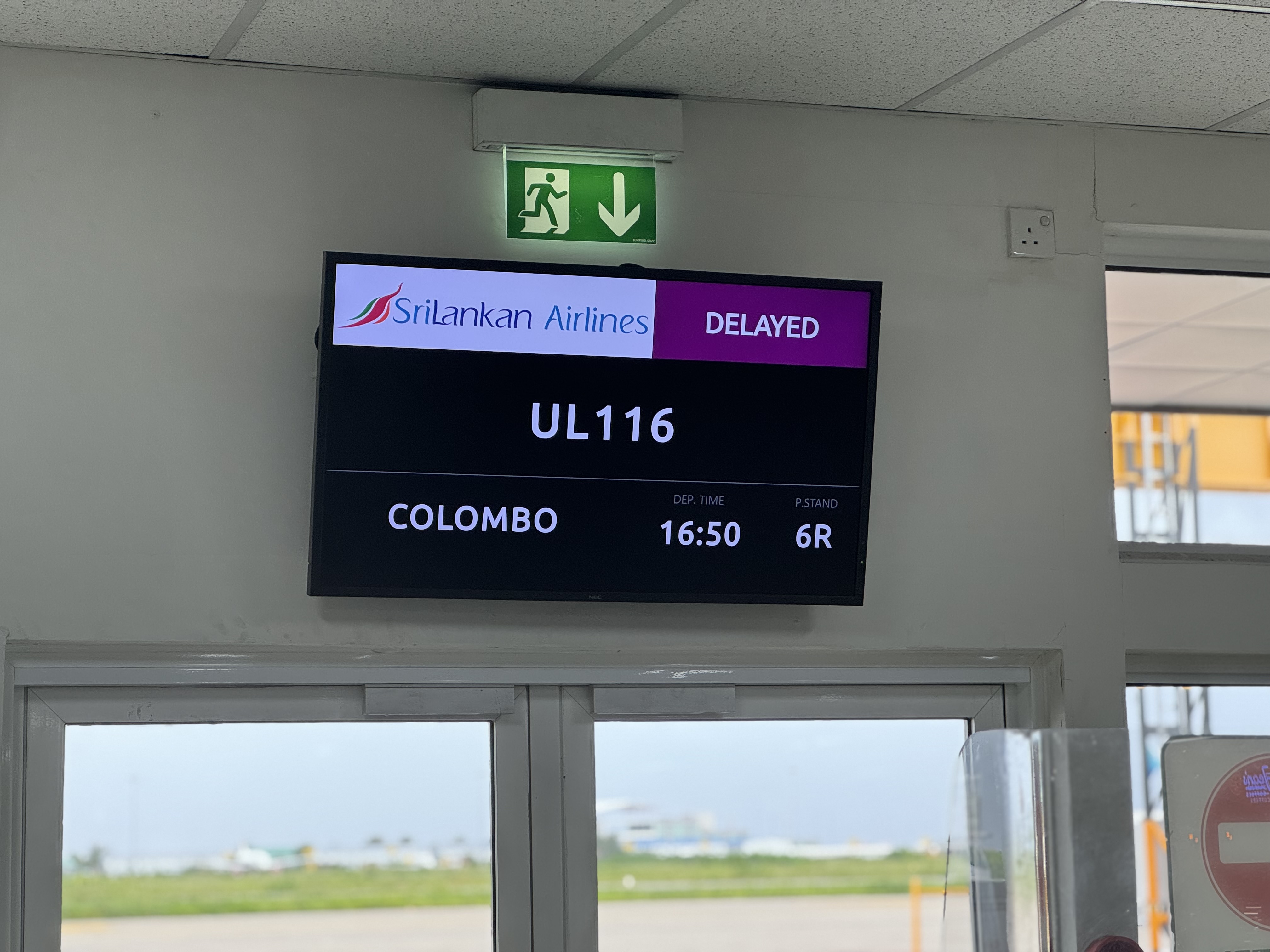 Sri Lankan A330 business class MLE delayed Sri Lankan A330 business class MLE delayed