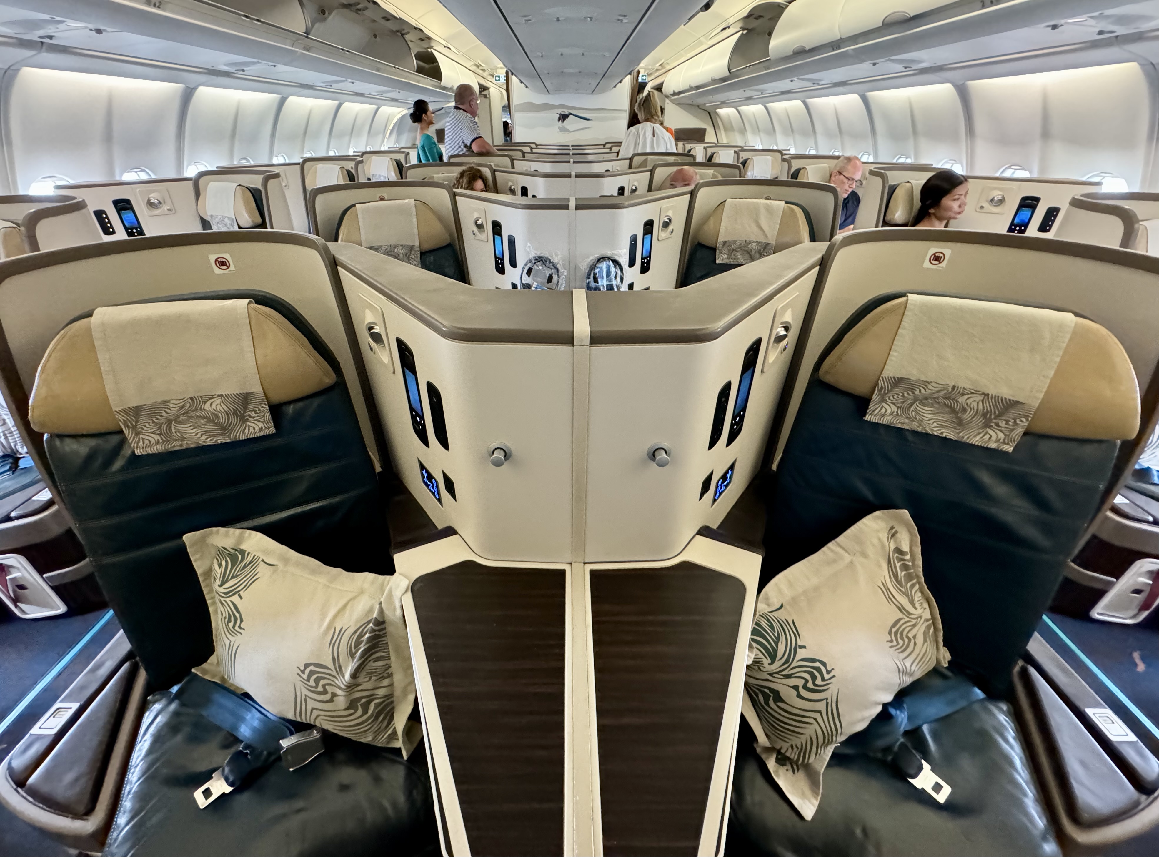 Sri Lankan A330 business class middle seats 3