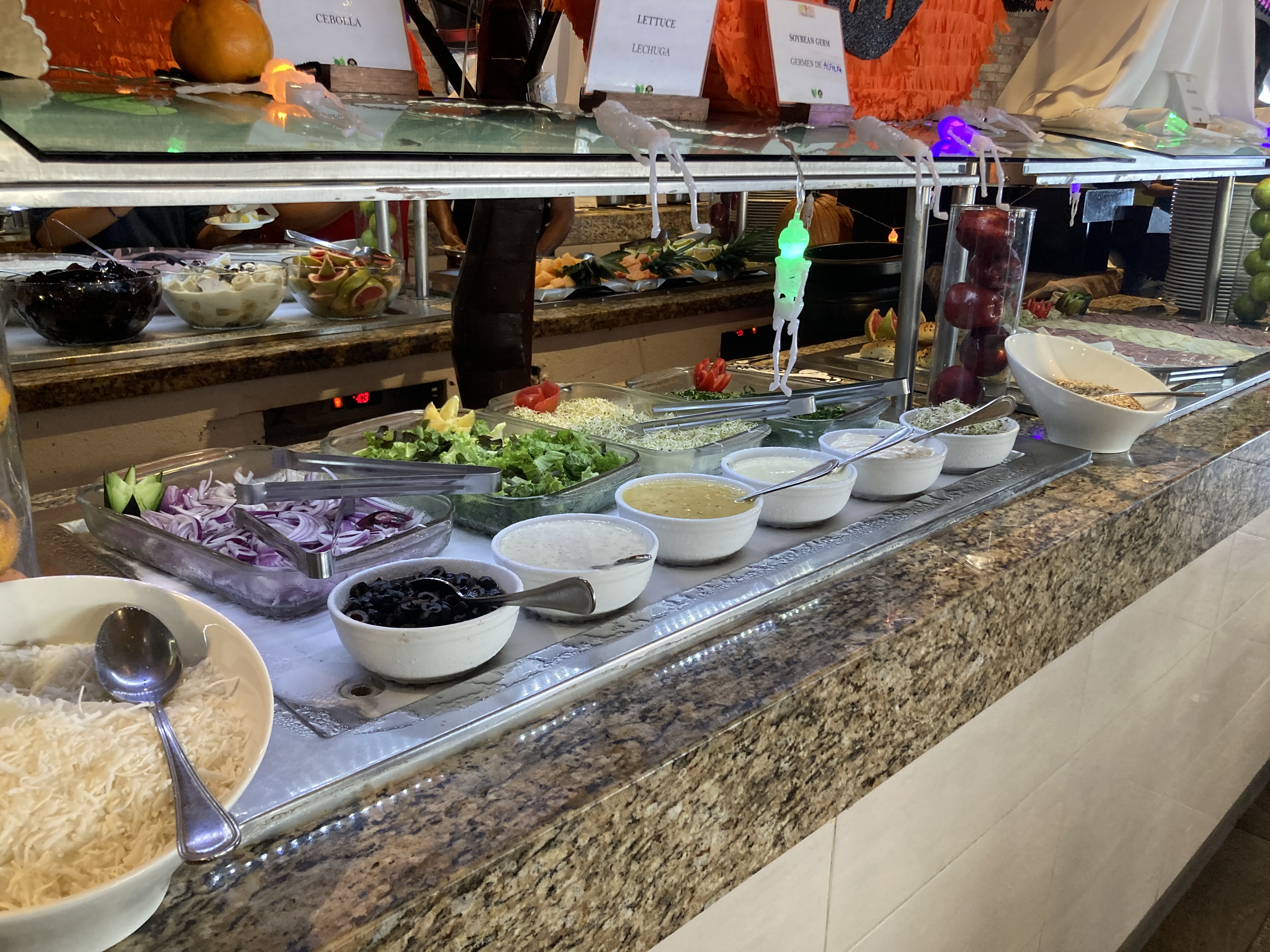 Sunscape Puerto Vallarta Resort Spa World Cafe buffet salad Sunscape Puerto Vallarta Resort Spa World Cafe buffet salad