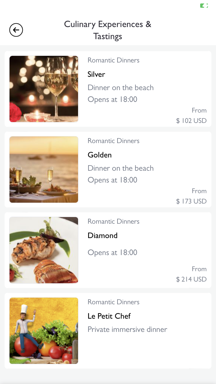 Sunscape Puerto Vallarta Resort Spa app culinary options Sunscape Puerto Vallarta Resort Spa app culinary options