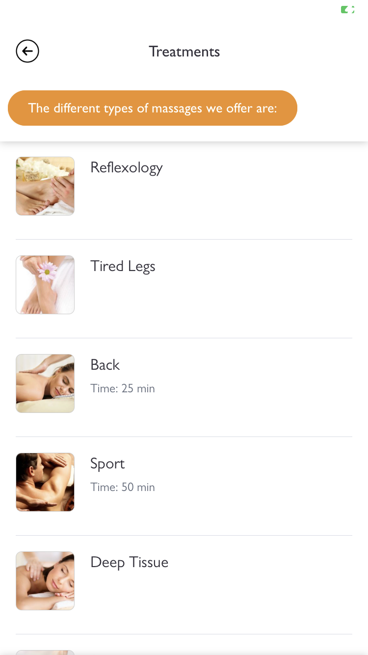 Sunscape Puerto Vallarta Resort Spa app massage options Sunscape Puerto Vallarta Resort Spa app massage options