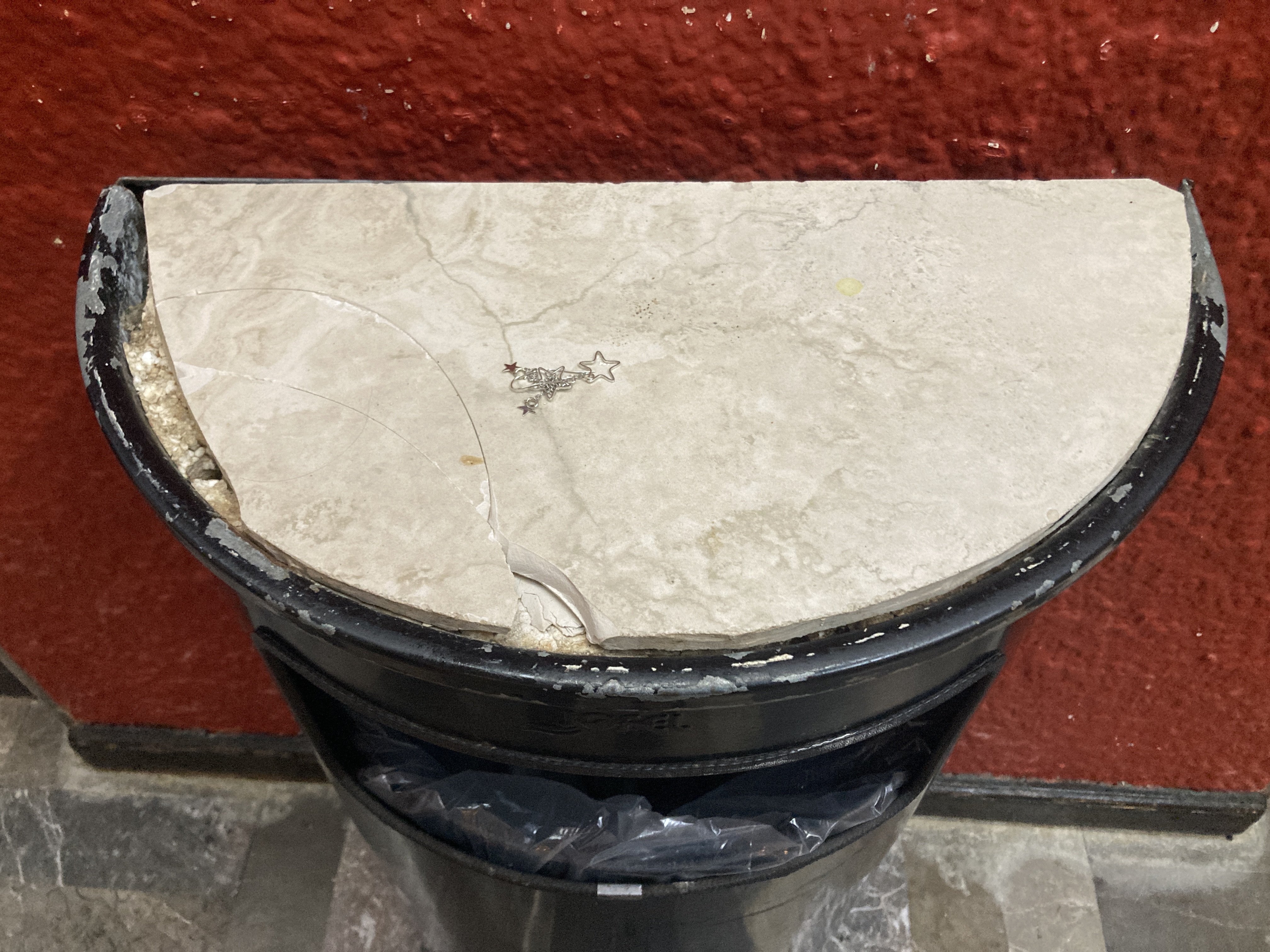 Sunscape Puerto Vallarta Resort Spa broken trash bin lobby Sunscape Puerto Vallarta Resort Spa broken trash bin lobby