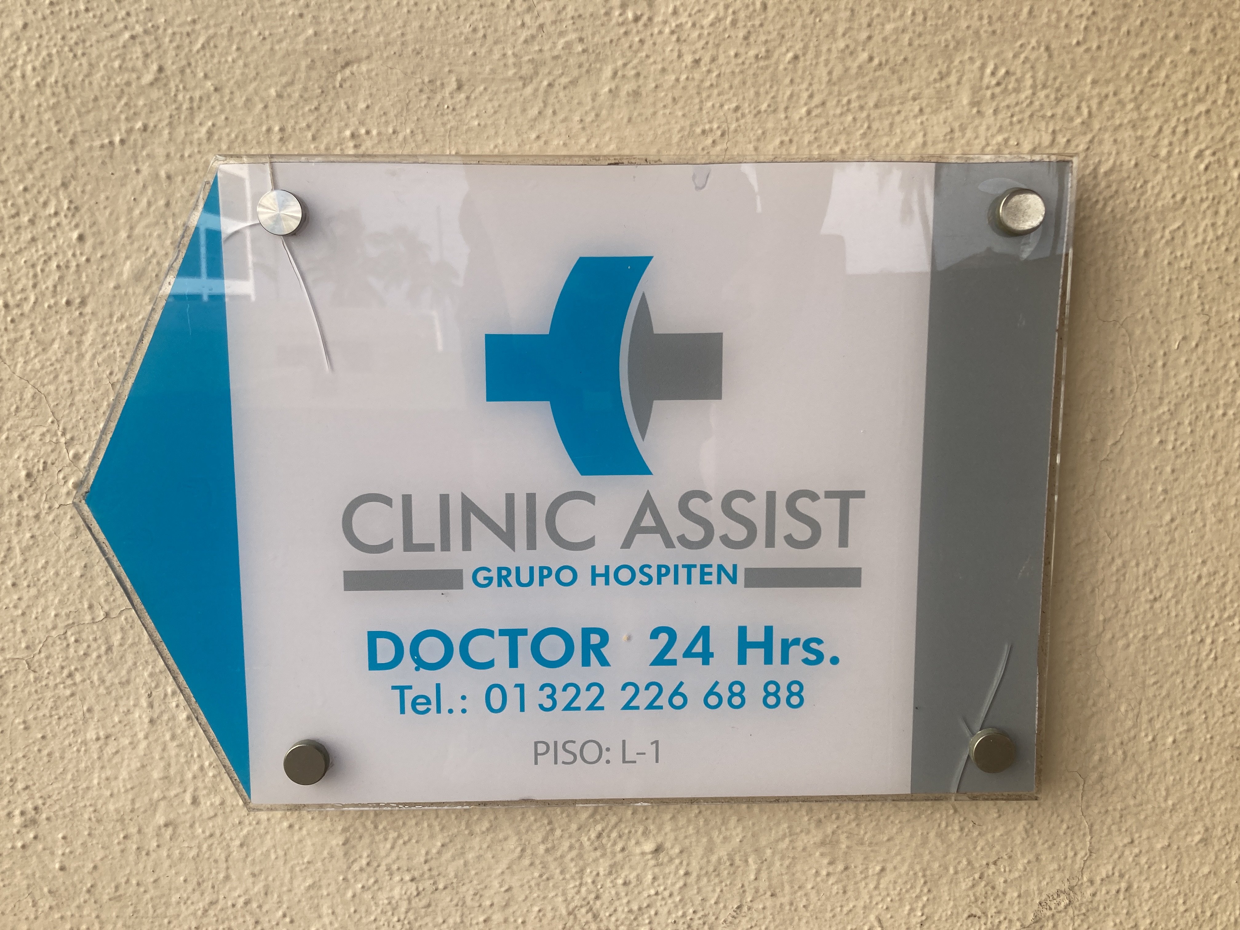 Sunscape Puerto Vallarta Resort Spa clinic sign Sunscape Puerto Vallarta Resort Spa clinic sign