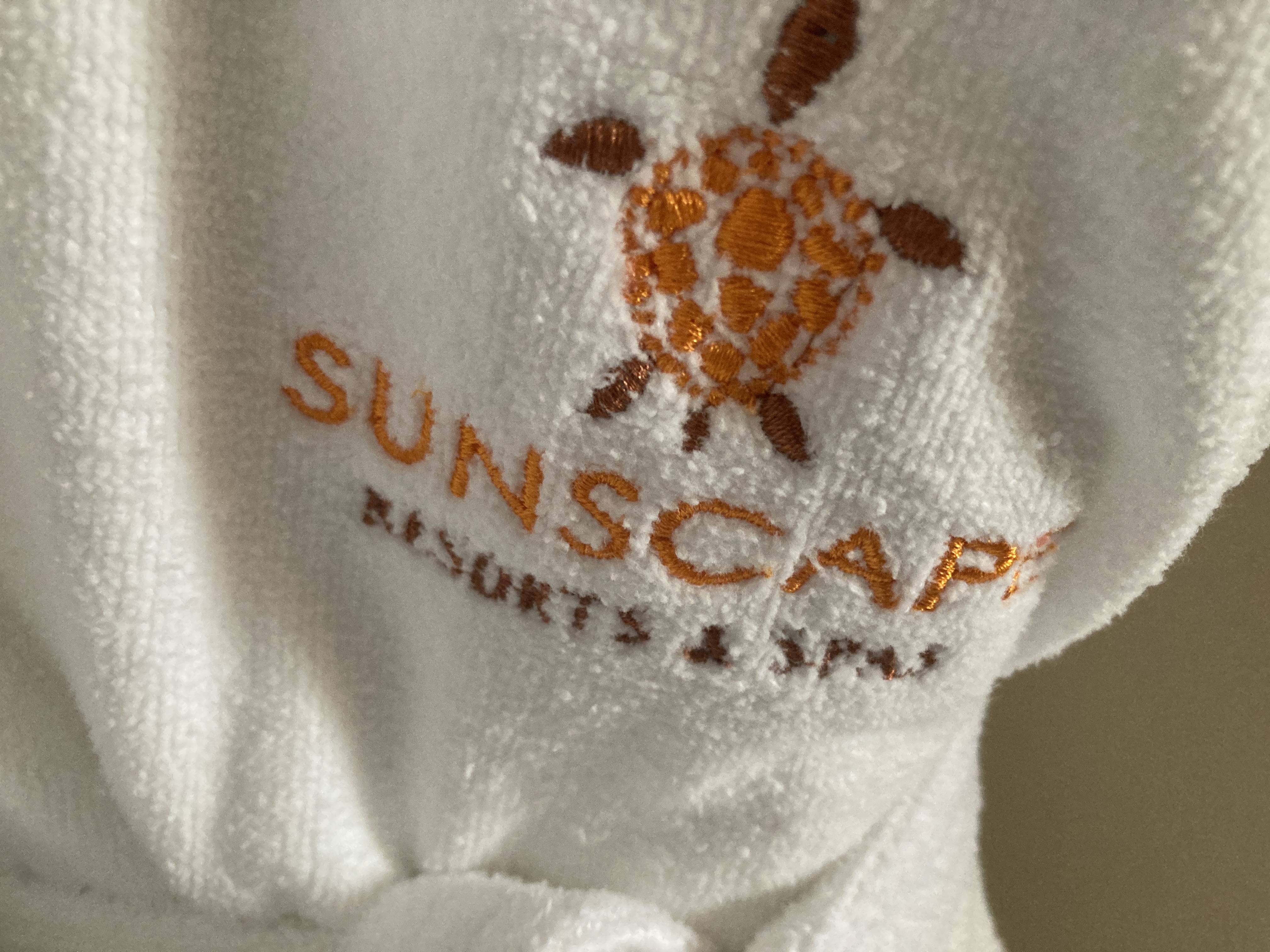 Sunscape Puerto Vallarta Resort Spa logo on robes Sunscape Puerto Vallarta Resort Spa logo on robes