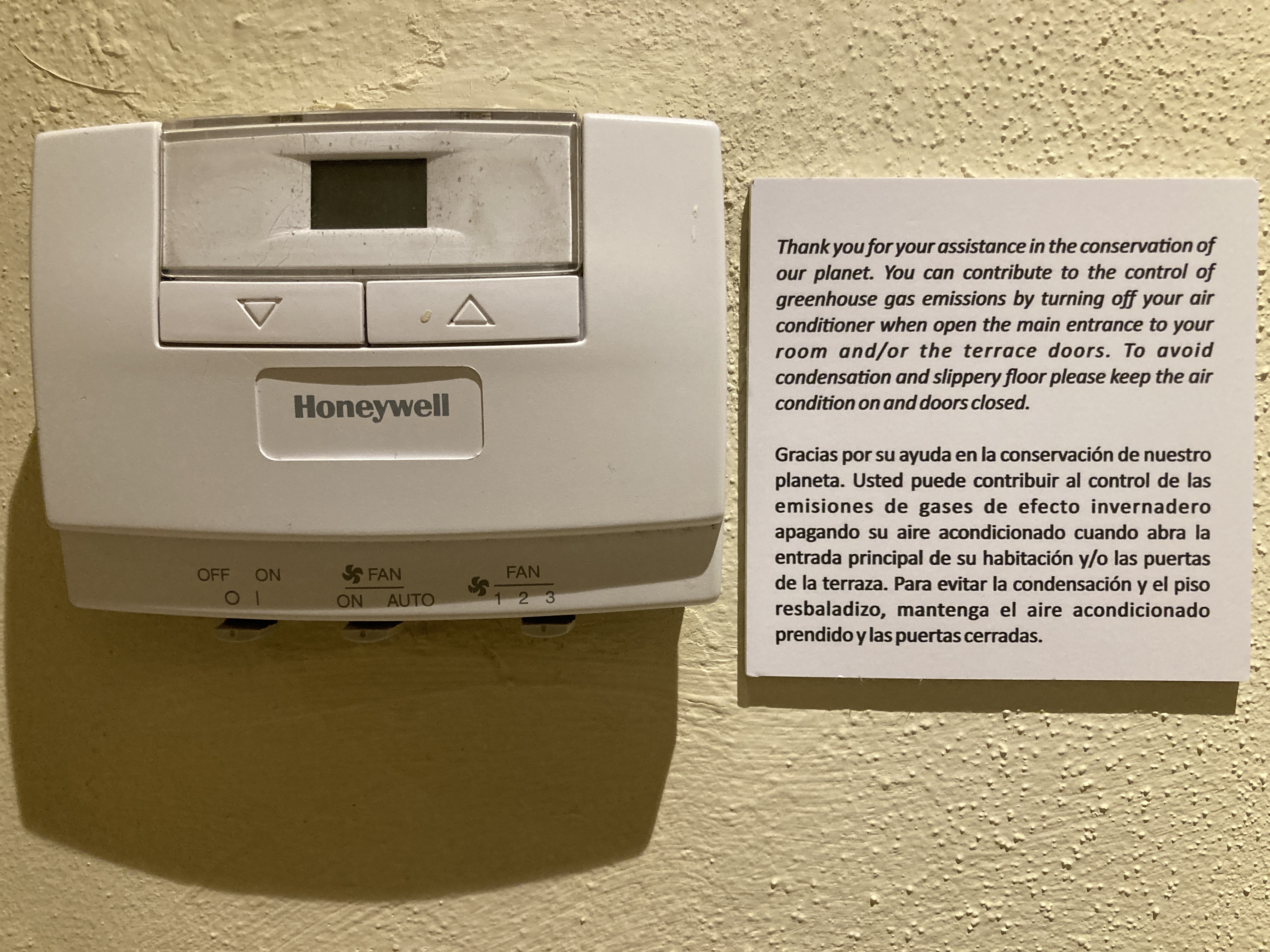 Sunscape Puerto Vallarta Resort Spa romantic suite thermostat Sunscape Puerto Vallarta Resort Spa romantic suite thermostat
