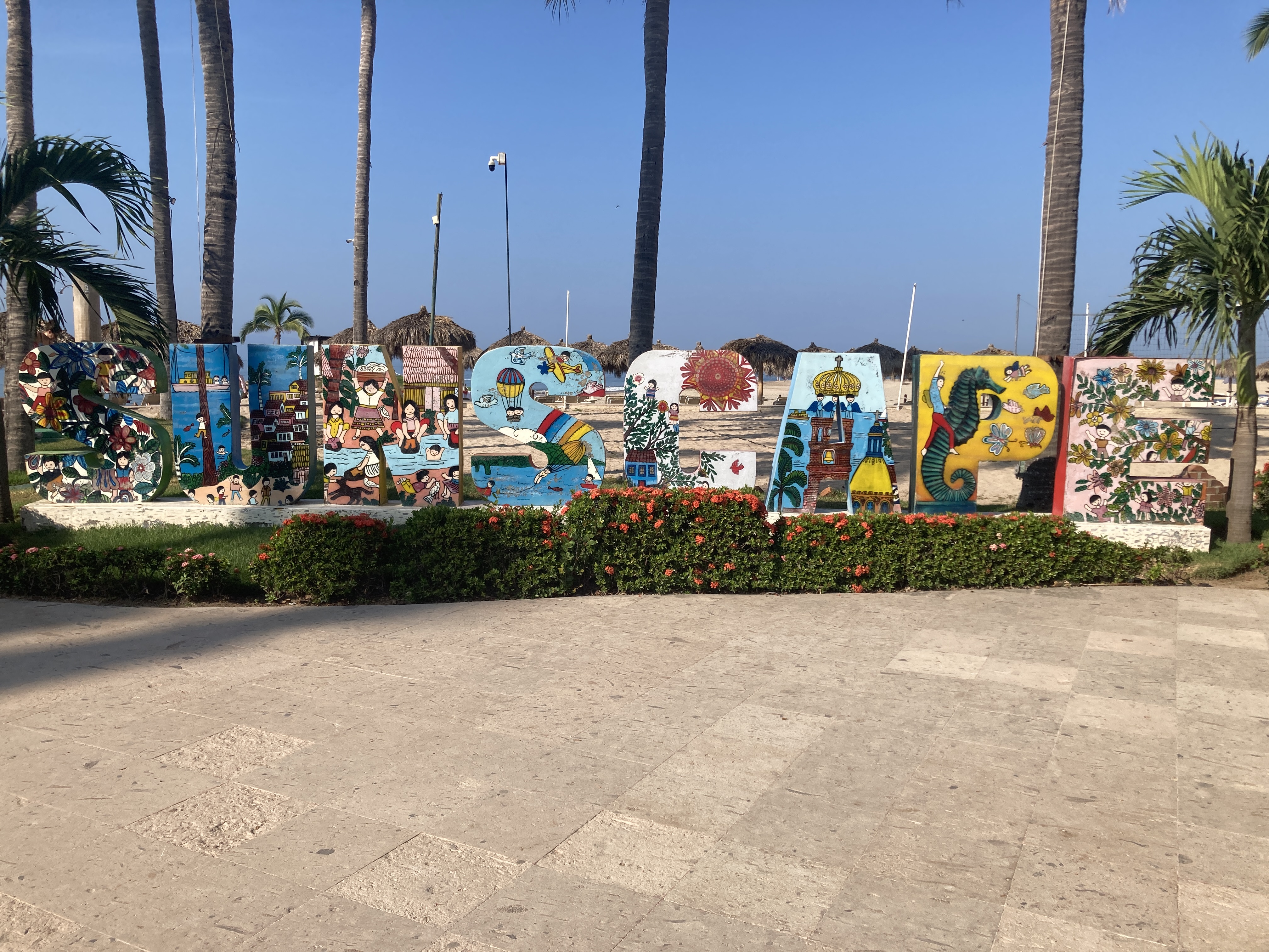 Sunscape Puerto Vallarta Resort Spa sign by beach Sunscape Puerto Vallarta Resort Spa sign by beach