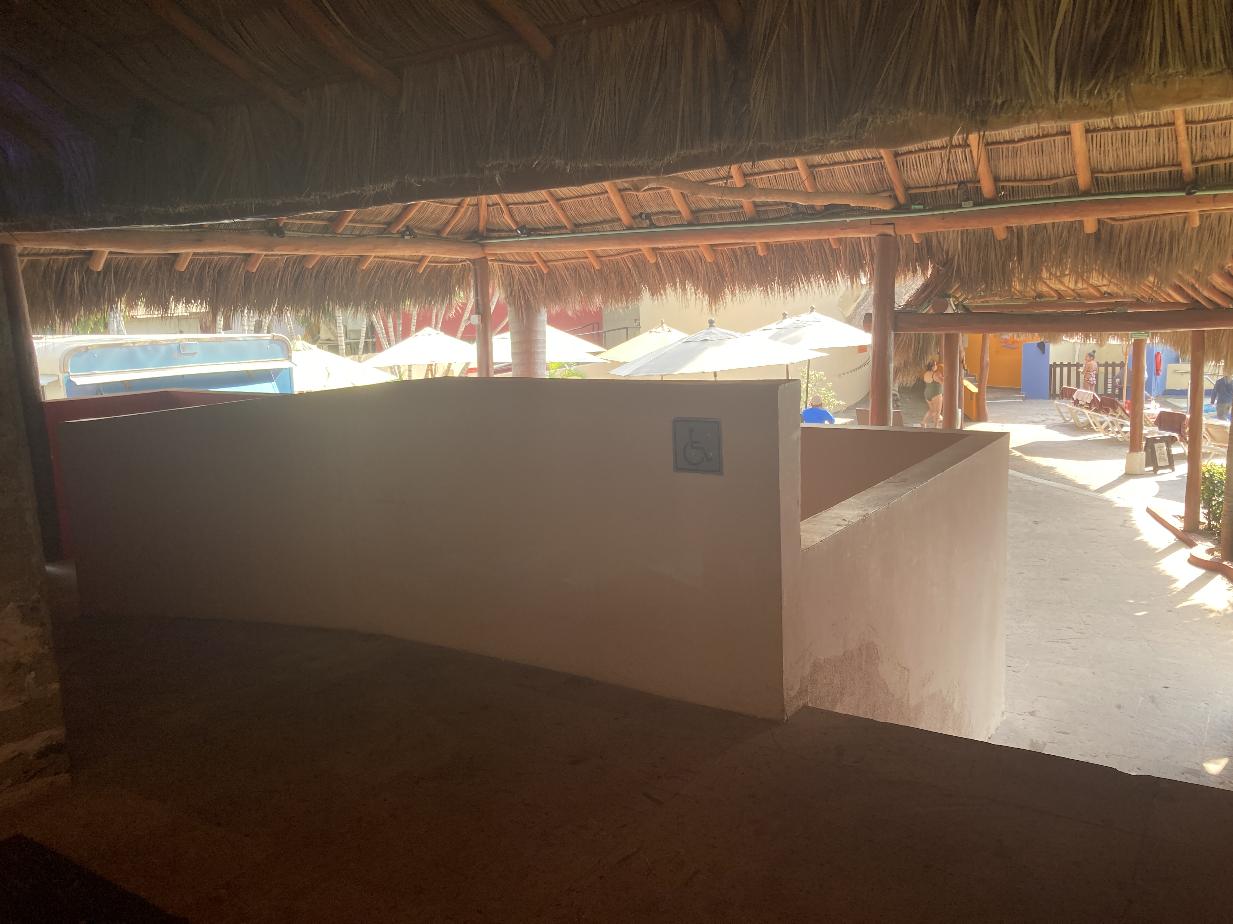 Sunscape Puerto Vallarta Resort Spa wheelchair ramp to pool and buffet Sunscape Puerto Vallarta Resort Spa wheelchair ramp to pool and buffet