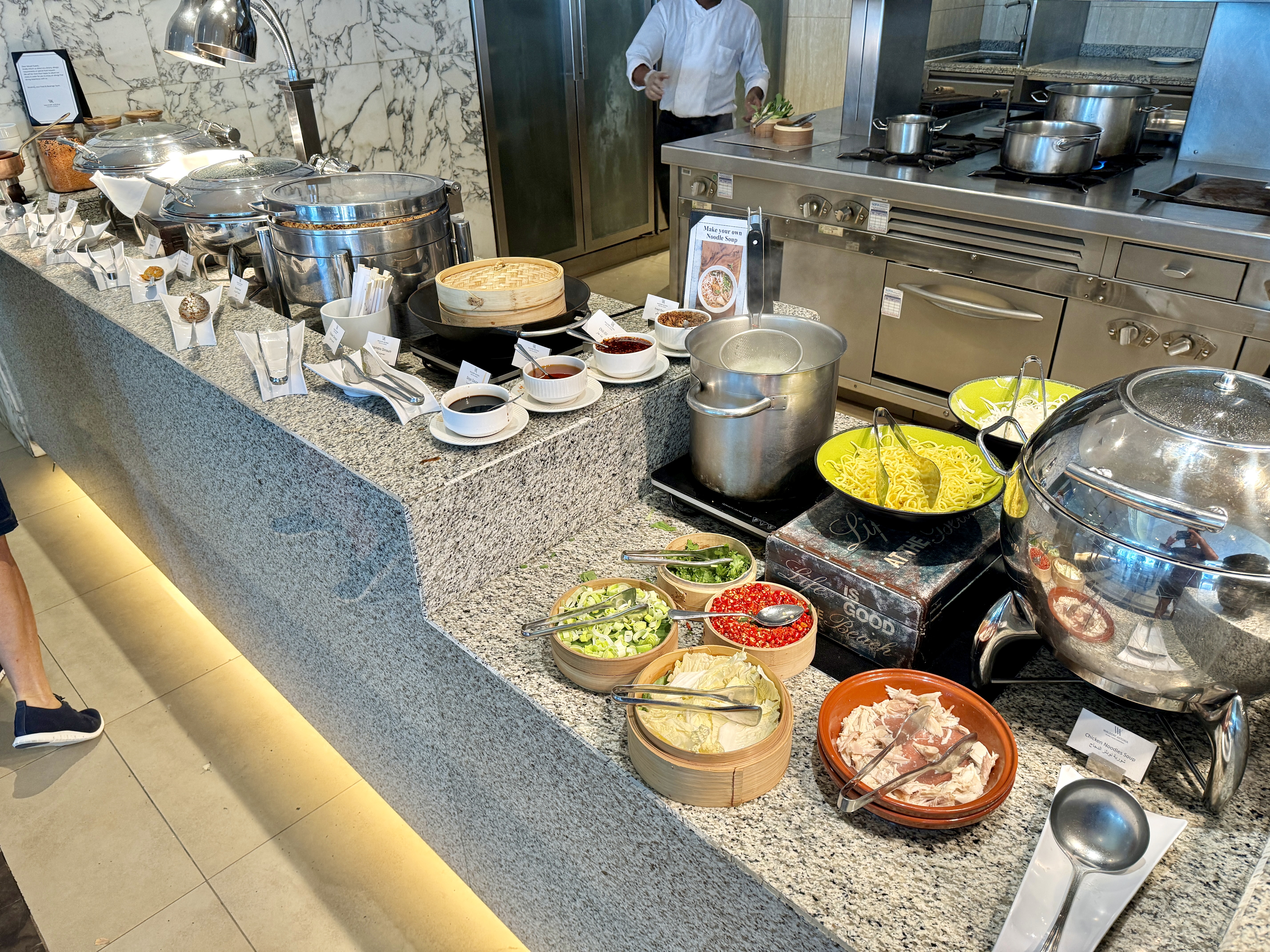 Waldorf Astoria Dubai Palm Jumeirah Asian Station Waldorf Astoria Dubai Palm Jumeirah Asian Station