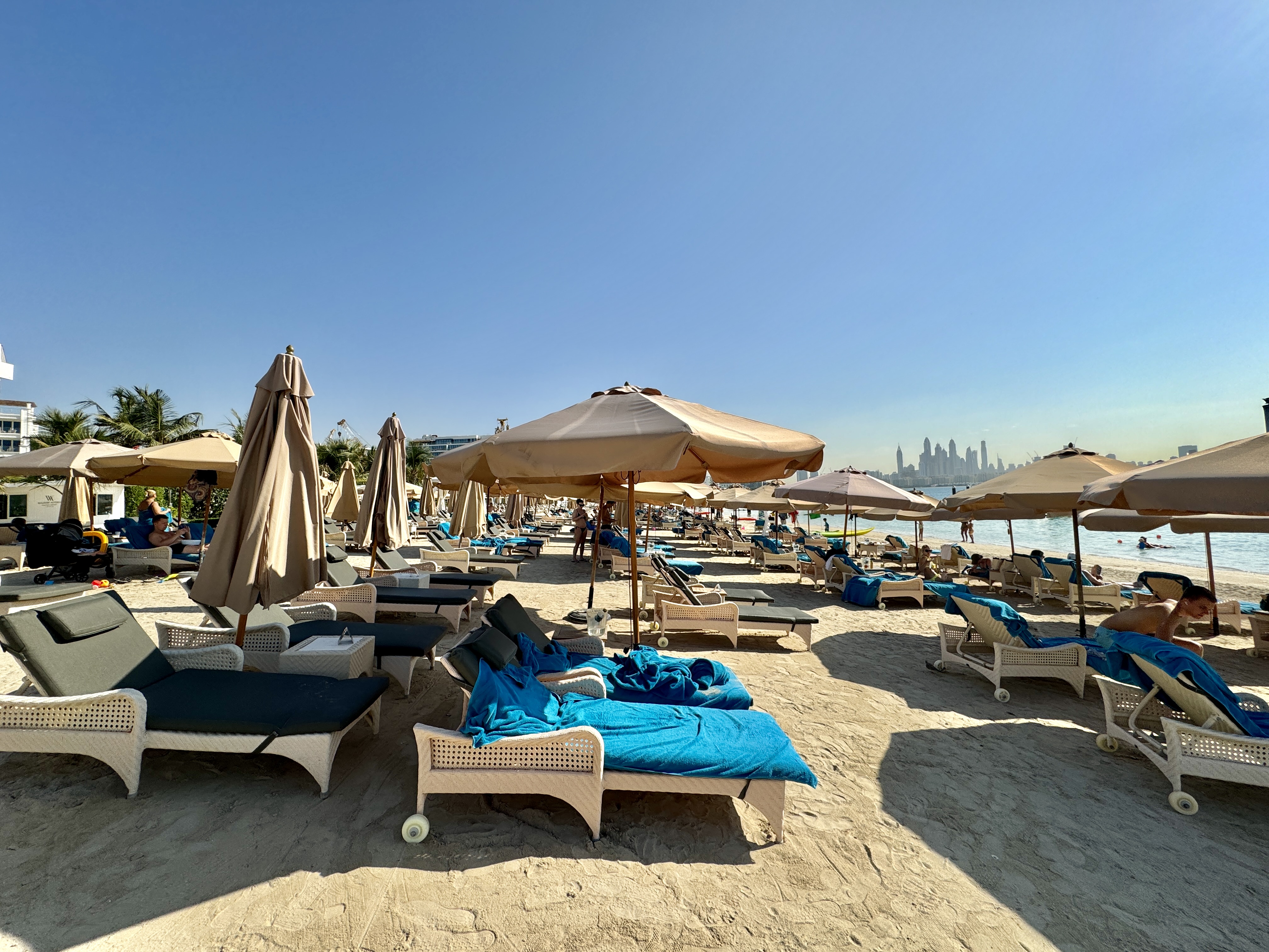 Waldorf Astoria Dubai Palm Jumeirah Beach Chairs Waldorf Astoria Dubai Palm Jumeirah Beach Chairs